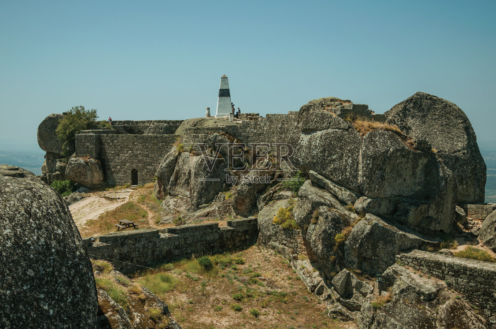 孟山都城堡城堡的入口视图照片摄影图片