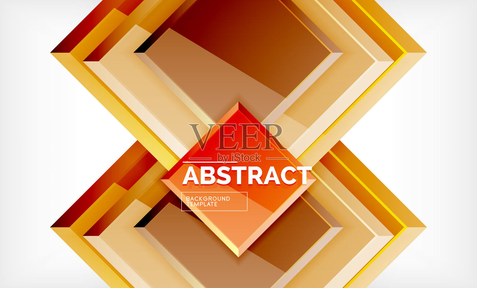 广场几何背景插画图片素材