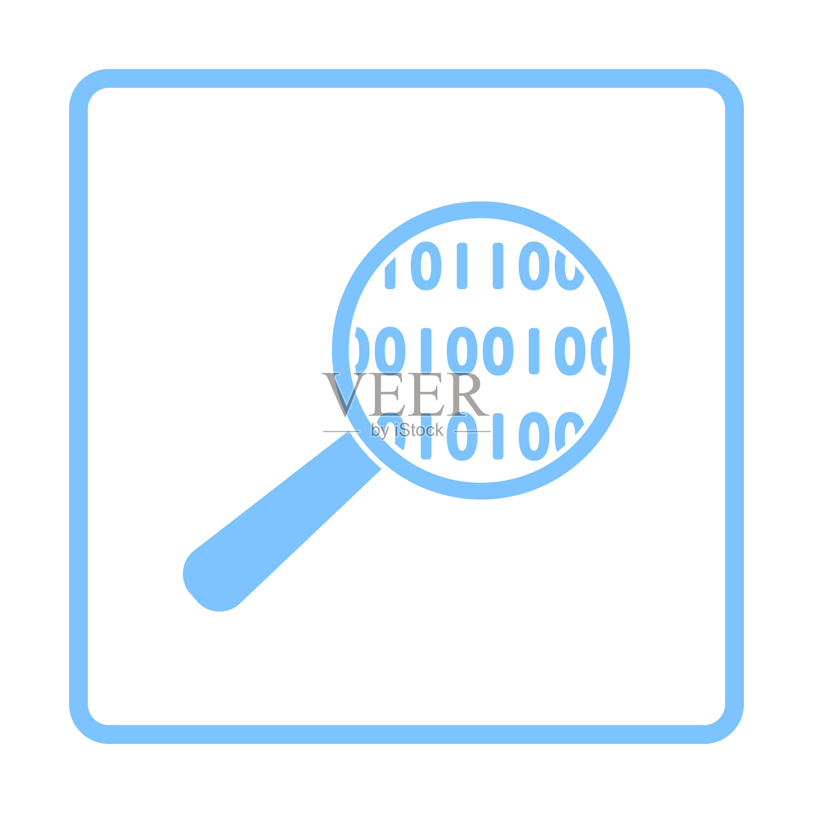 数据分析图标插画图片素材