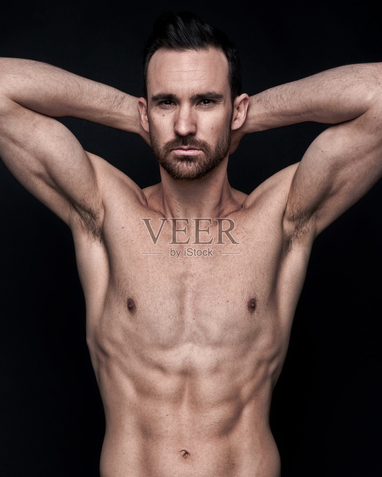 性感赤膊的男人照片摄影图片