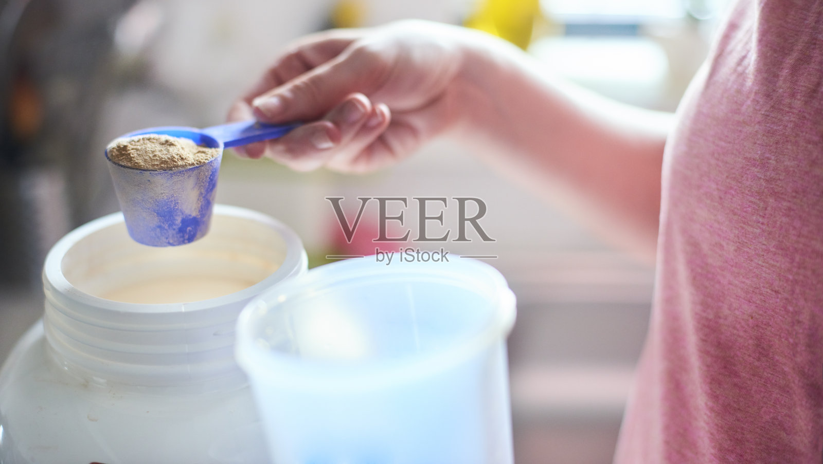 蛋白质粉照片摄影图片