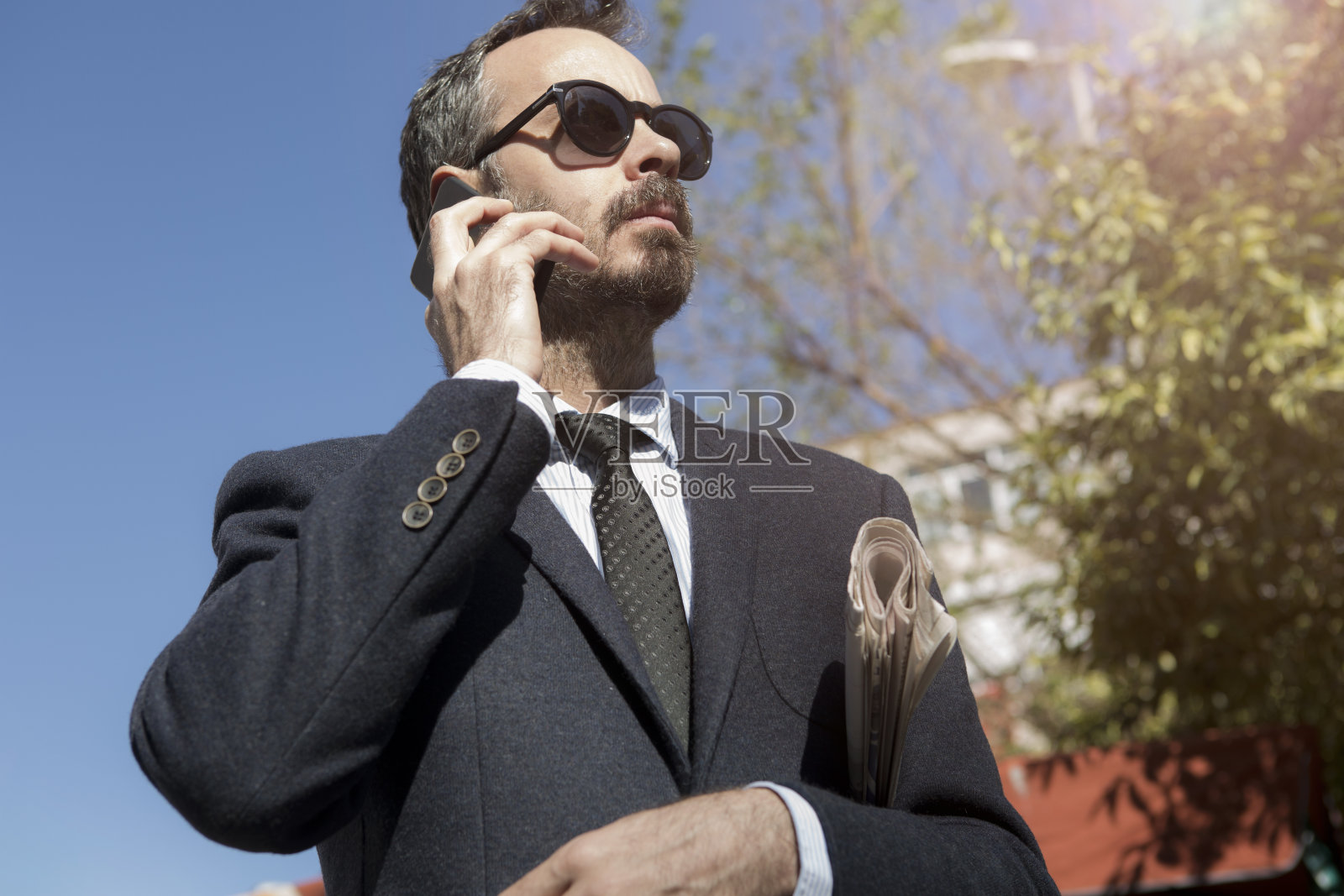 自信的商人照片摄影图片