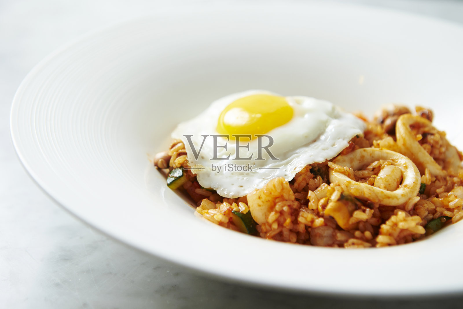 泡菜炒饭照片摄影图片