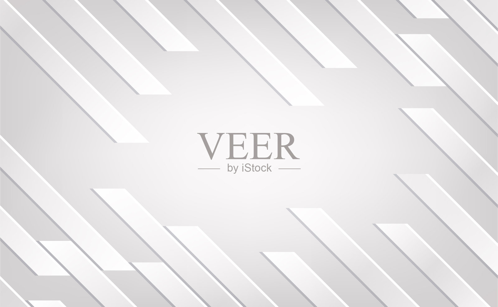 抽象的白色和灰色条纹背景。矢量抽象平面设计插画图片素材