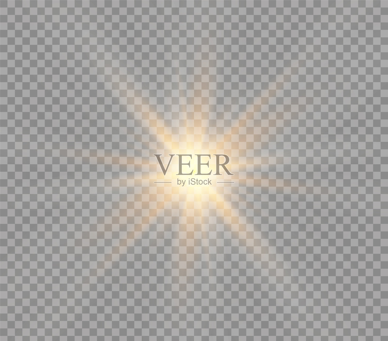 黄色的光插画图片素材