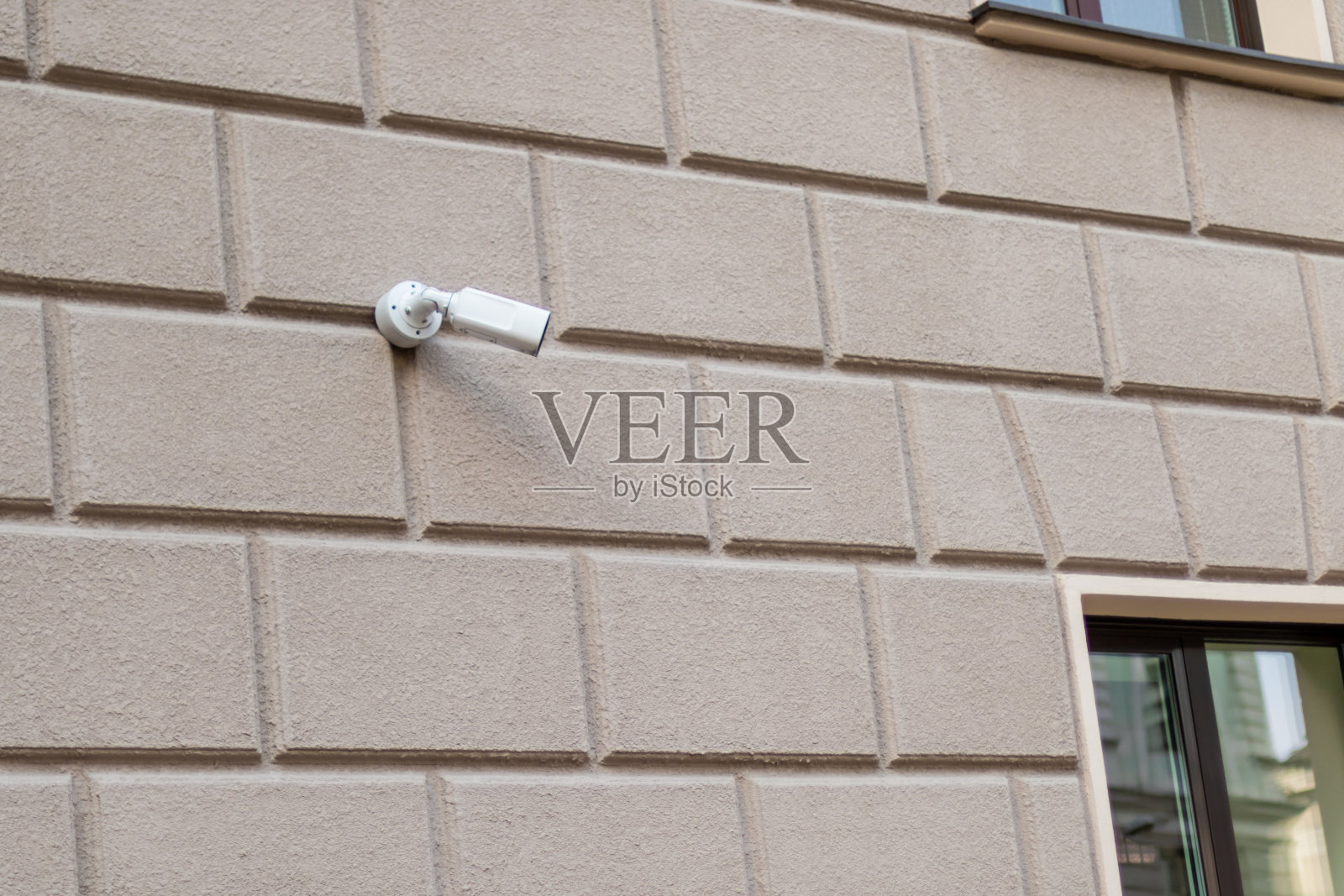 视频监控摄像头现场安全摄像头照片摄影图片