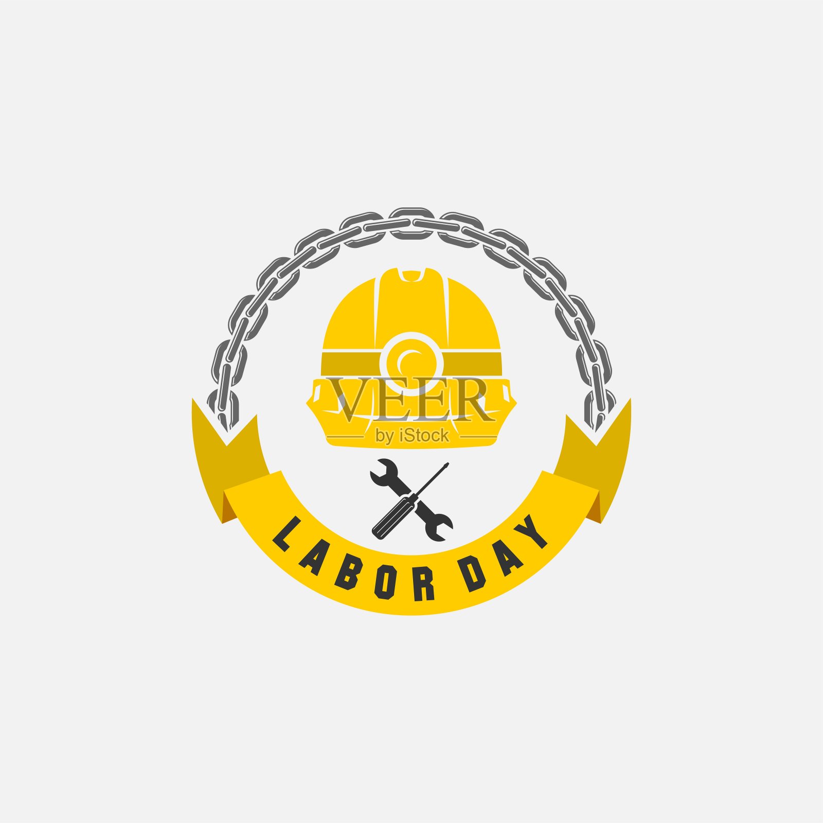 劳动节快乐，矢量图设计模板素材