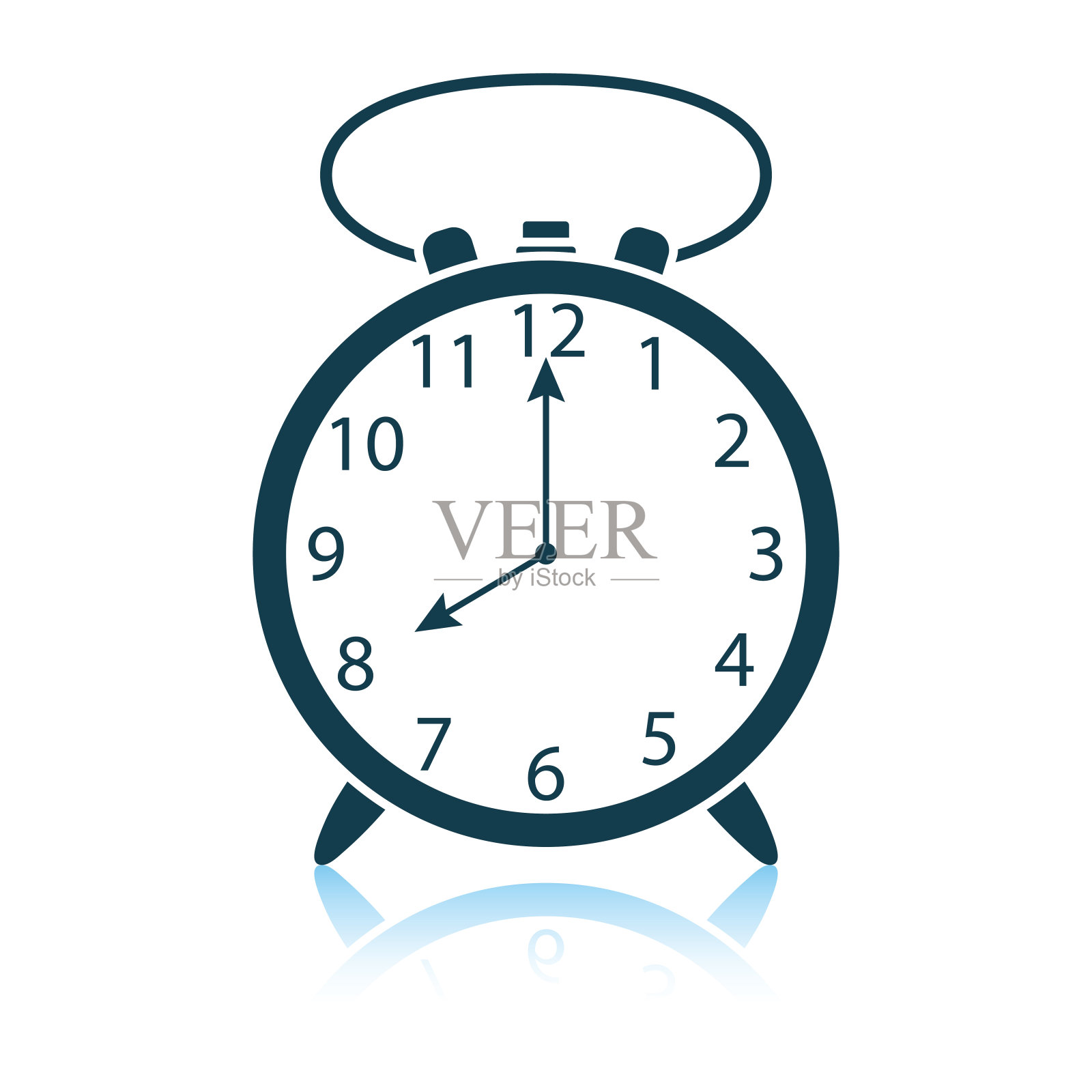 闹钟图标插画图片素材