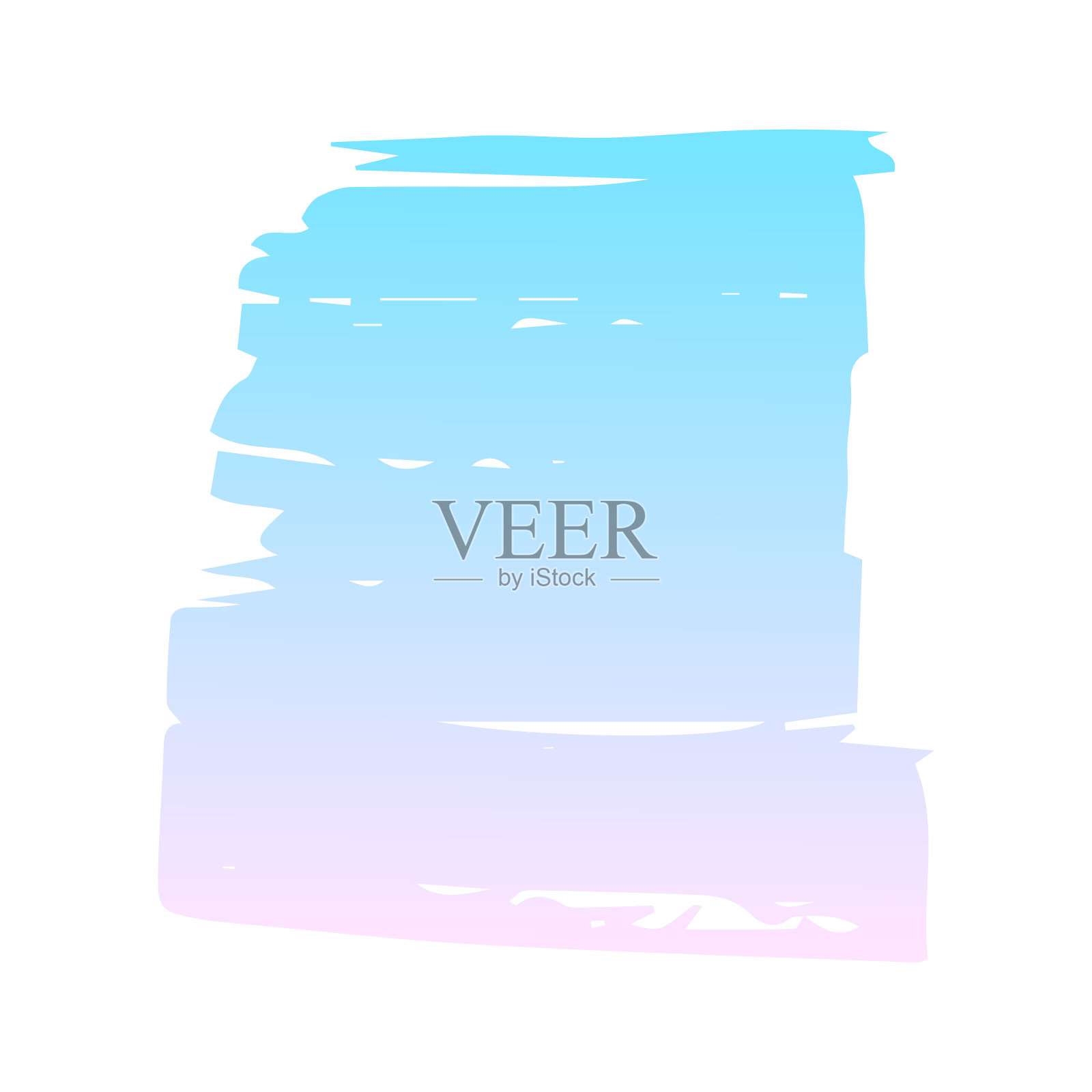 色彩柔和的垃圾摇滚元素。插画图片素材