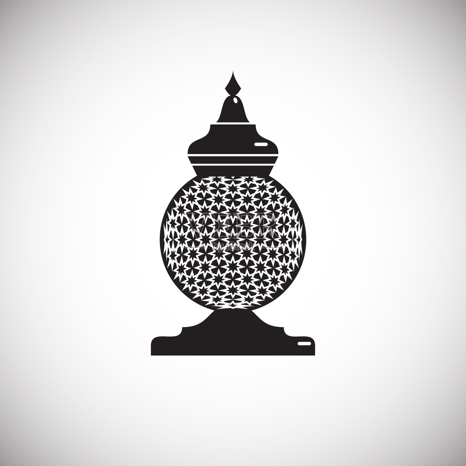 灯笼图标的背景为图形和网页设计。简单的矢量信号。网站按钮或手机应用的互联网概念符号。插画图片素材