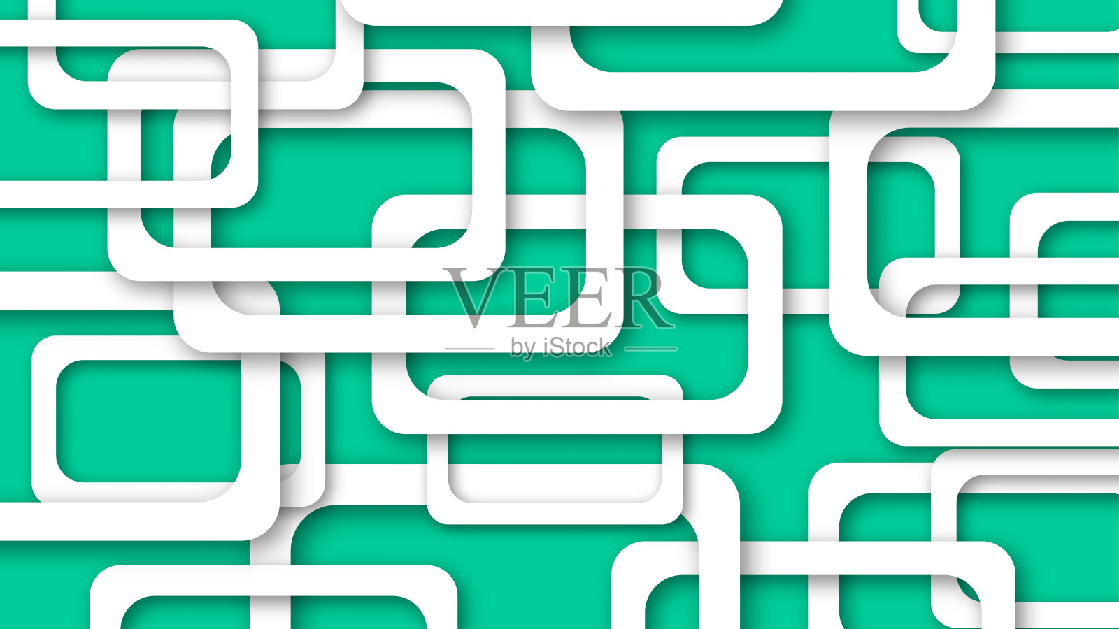 带有阴影的矩形框架的抽象背景插画图片素材