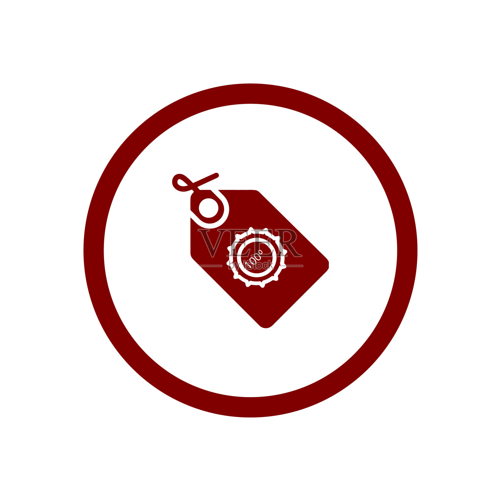 折扣，价格，销售，购物，报价，商业产品折扣栗色图标图标素材