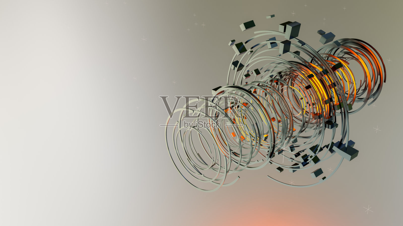 概念设计抽象建筑或空间站照片摄影图片