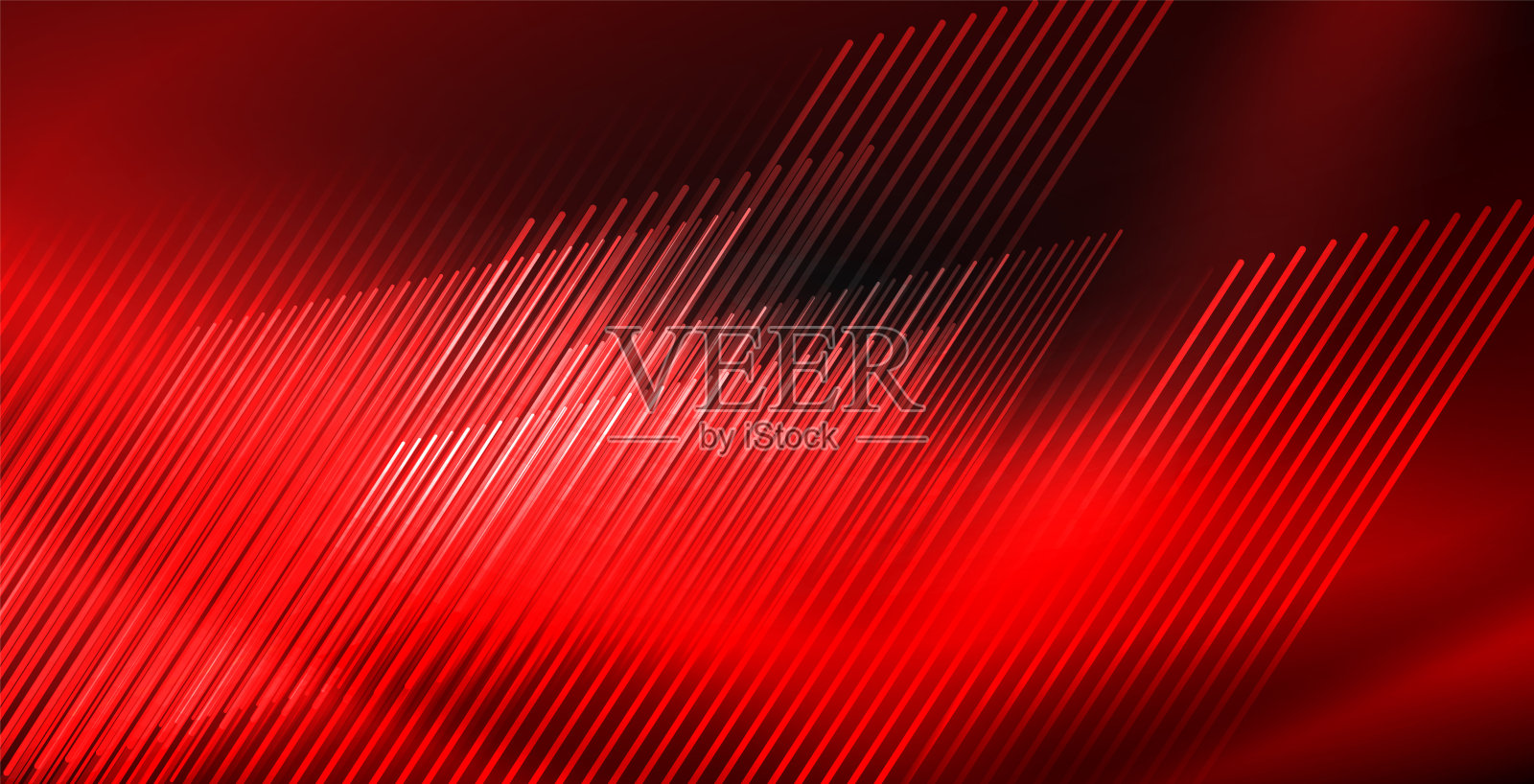 霓虹灯抽象线条插画图片素材