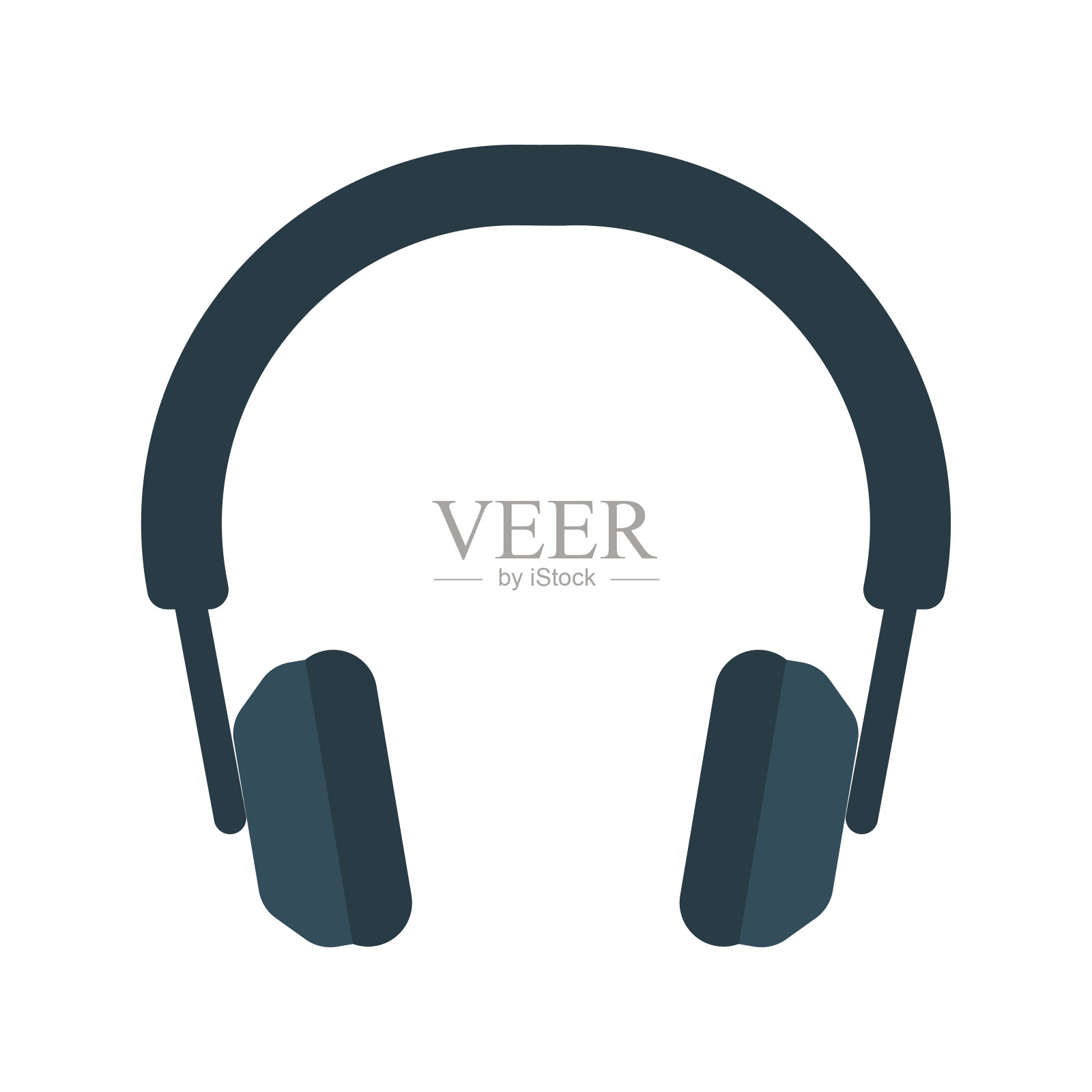 耳机支持服务插画图片素材