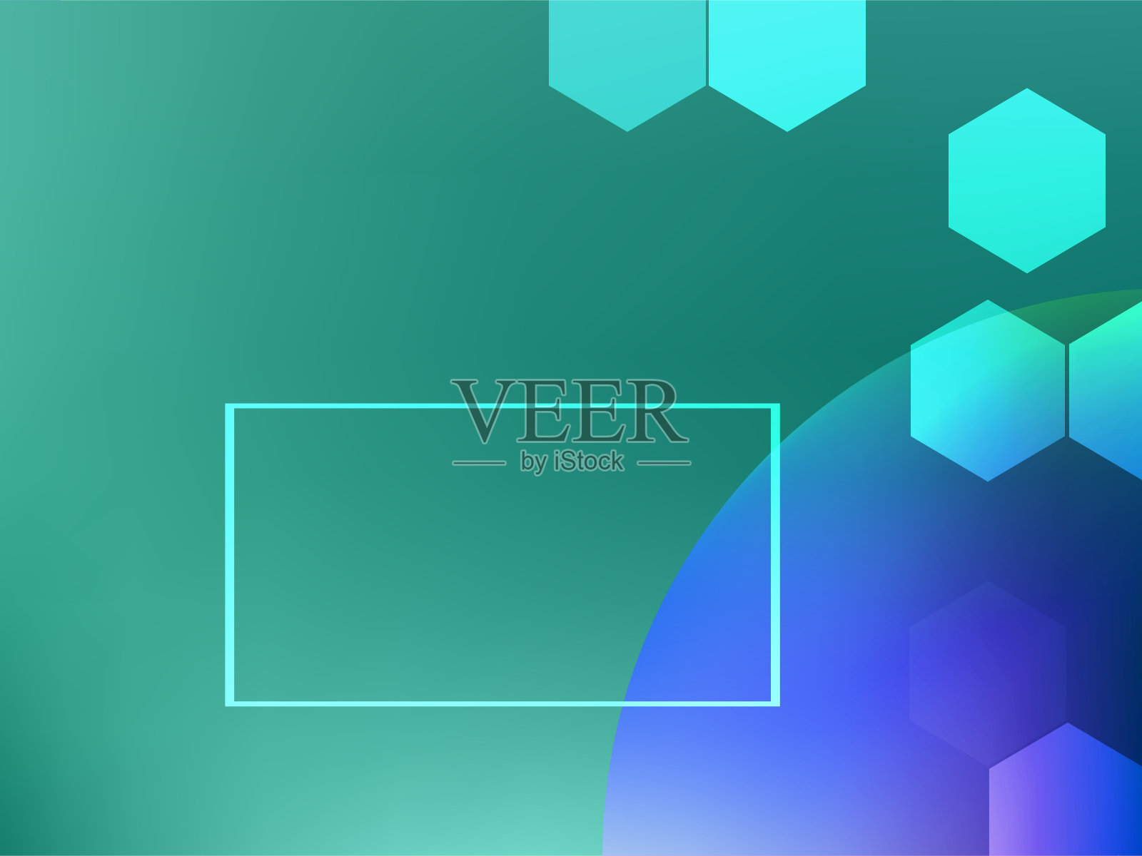 几何抽象医学背景插画图片素材