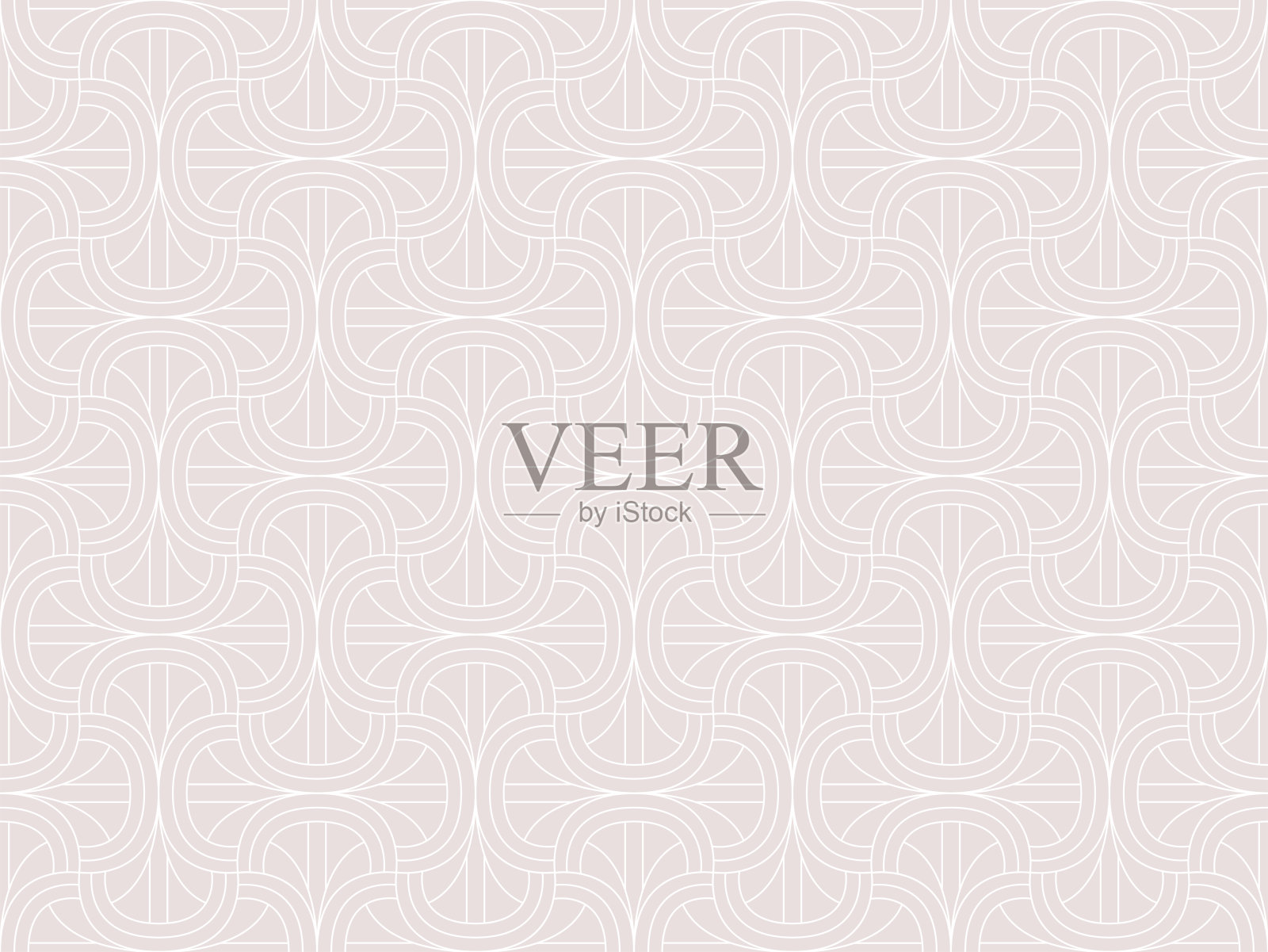 矢量装饰艺术图案。无缝抽象背景。几何复古风格纹理。插画图片素材