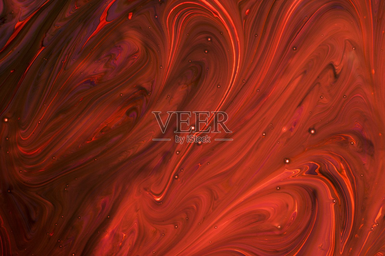 背景红、橙、黑墨波浪形照片摄影图片