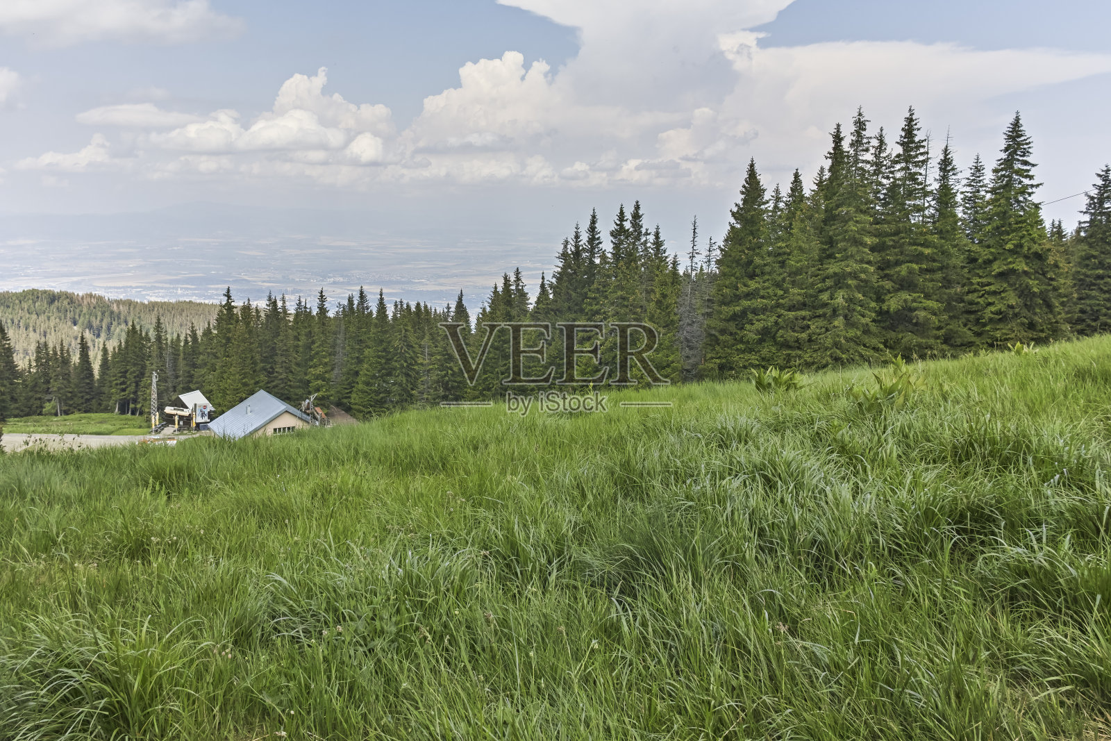 保加利亚索非亚城区维托沙山的夏季景观照片摄影图片