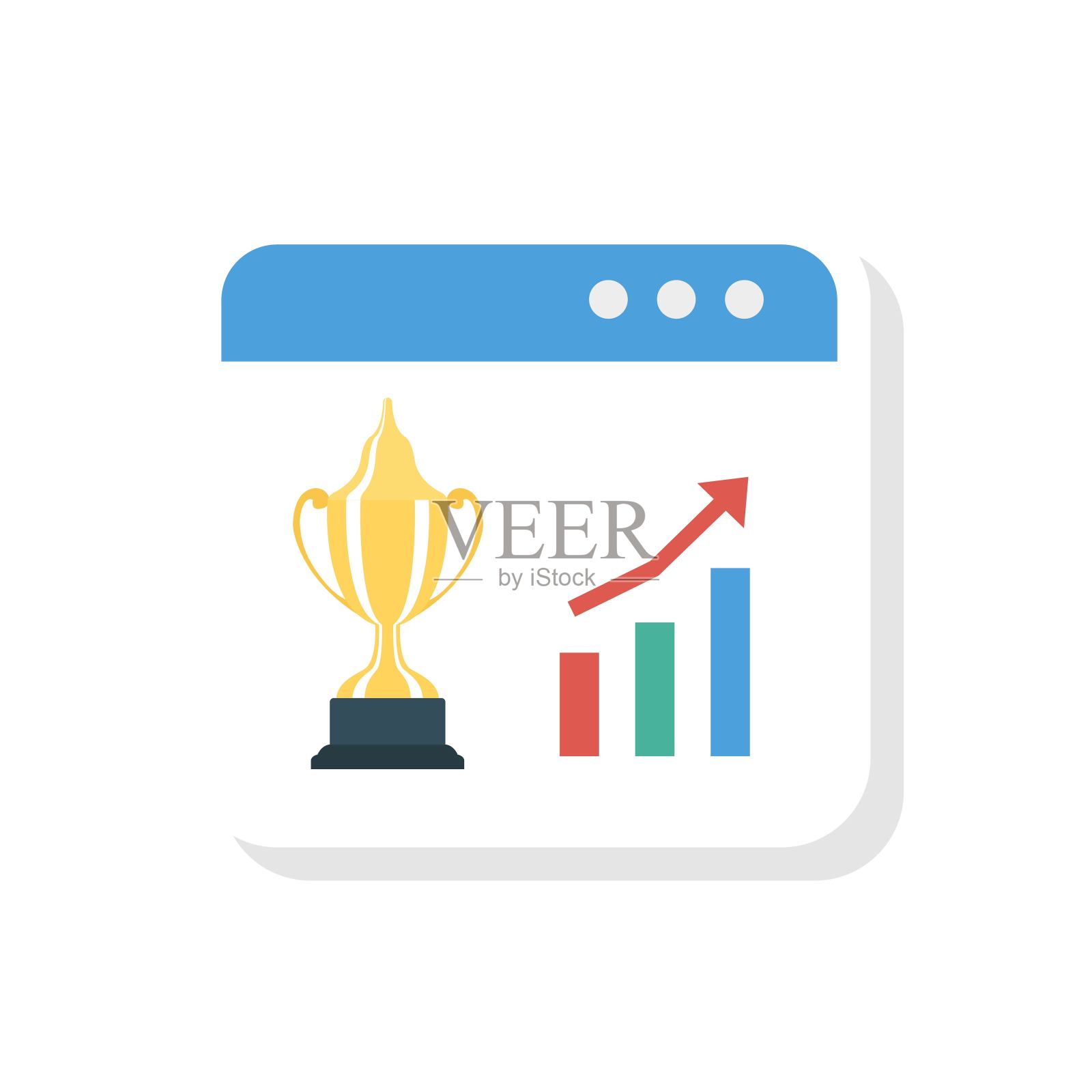 增长增加图插画图片素材