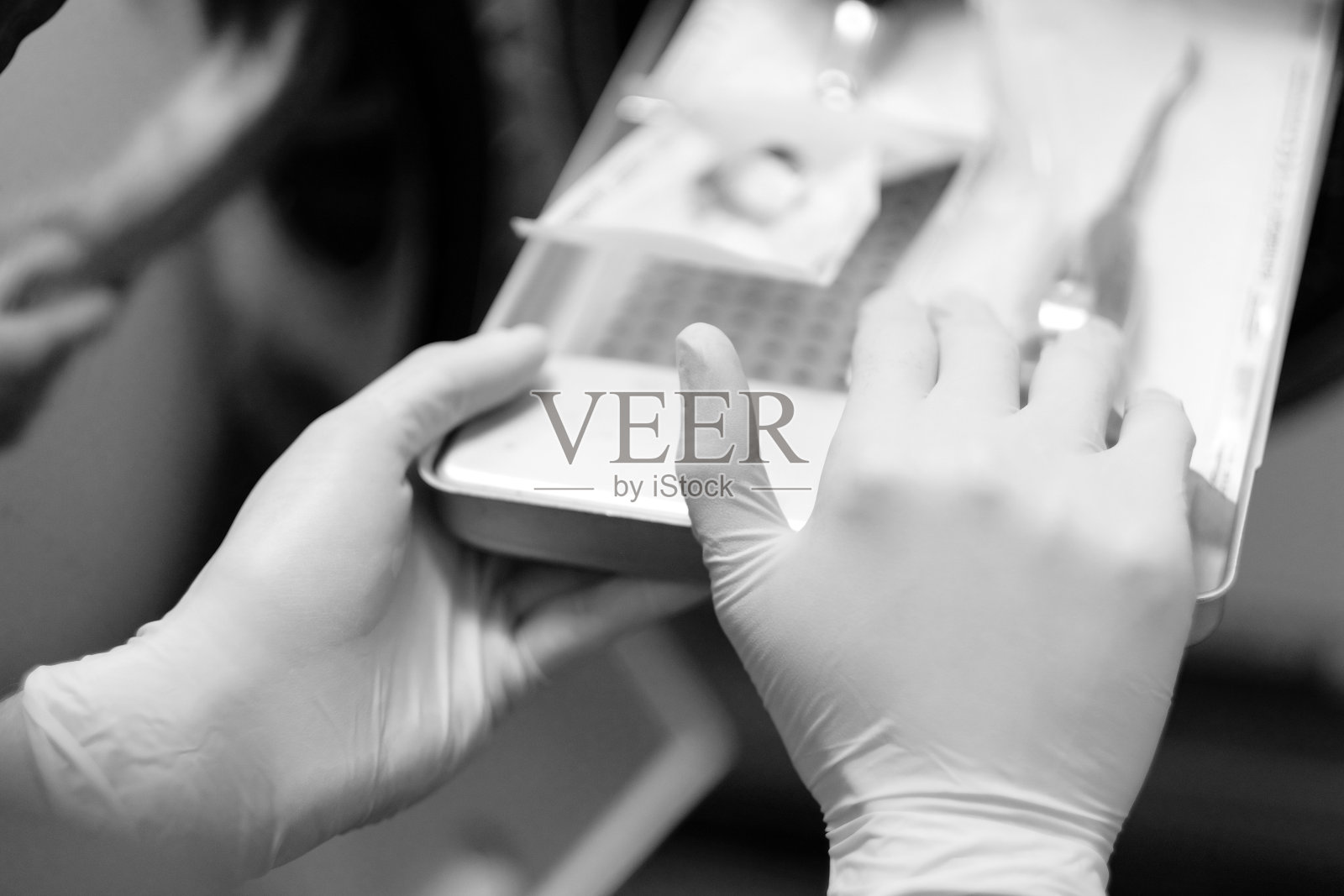 高压釜中的铺设工具照片摄影图片