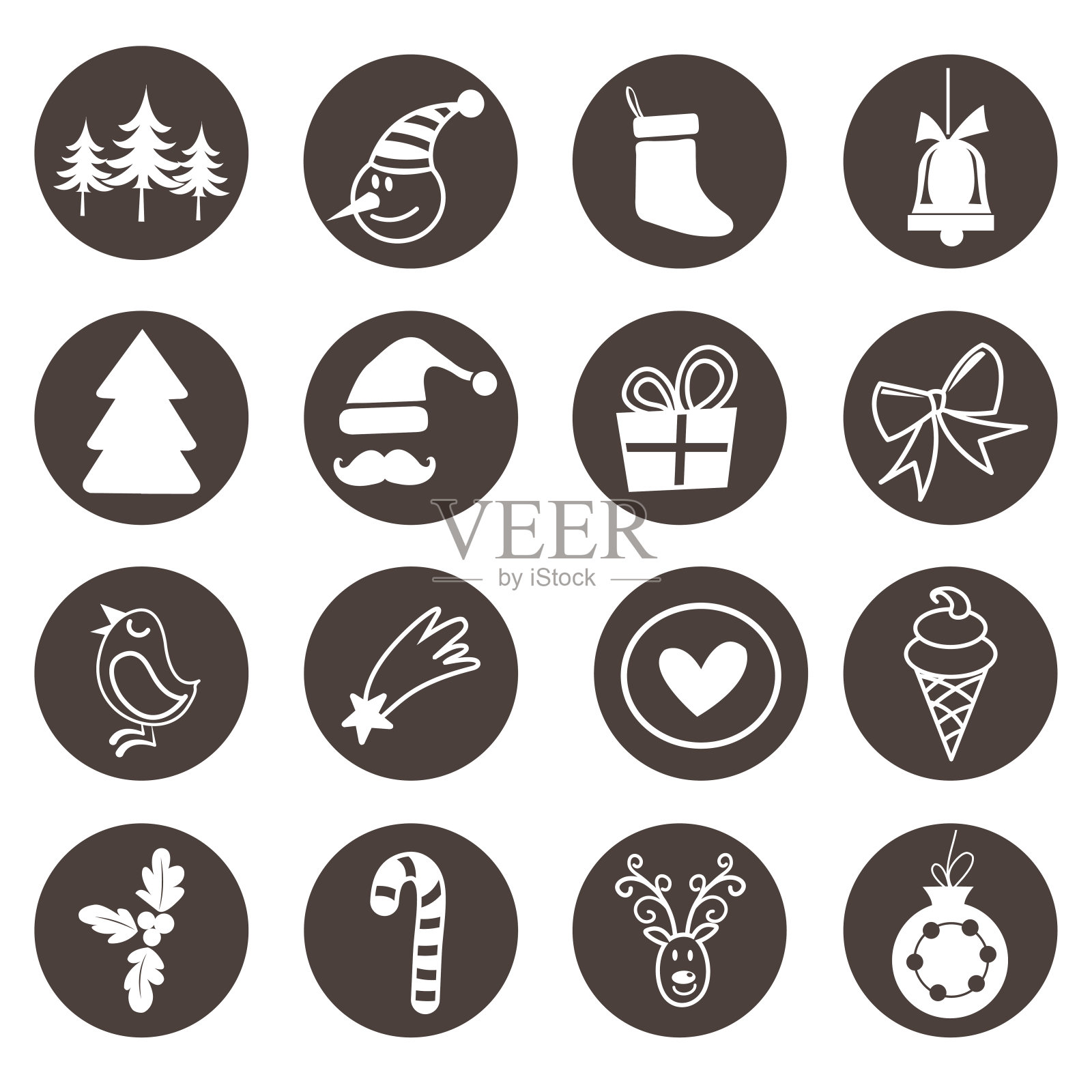 圣诞节的图标图标素材