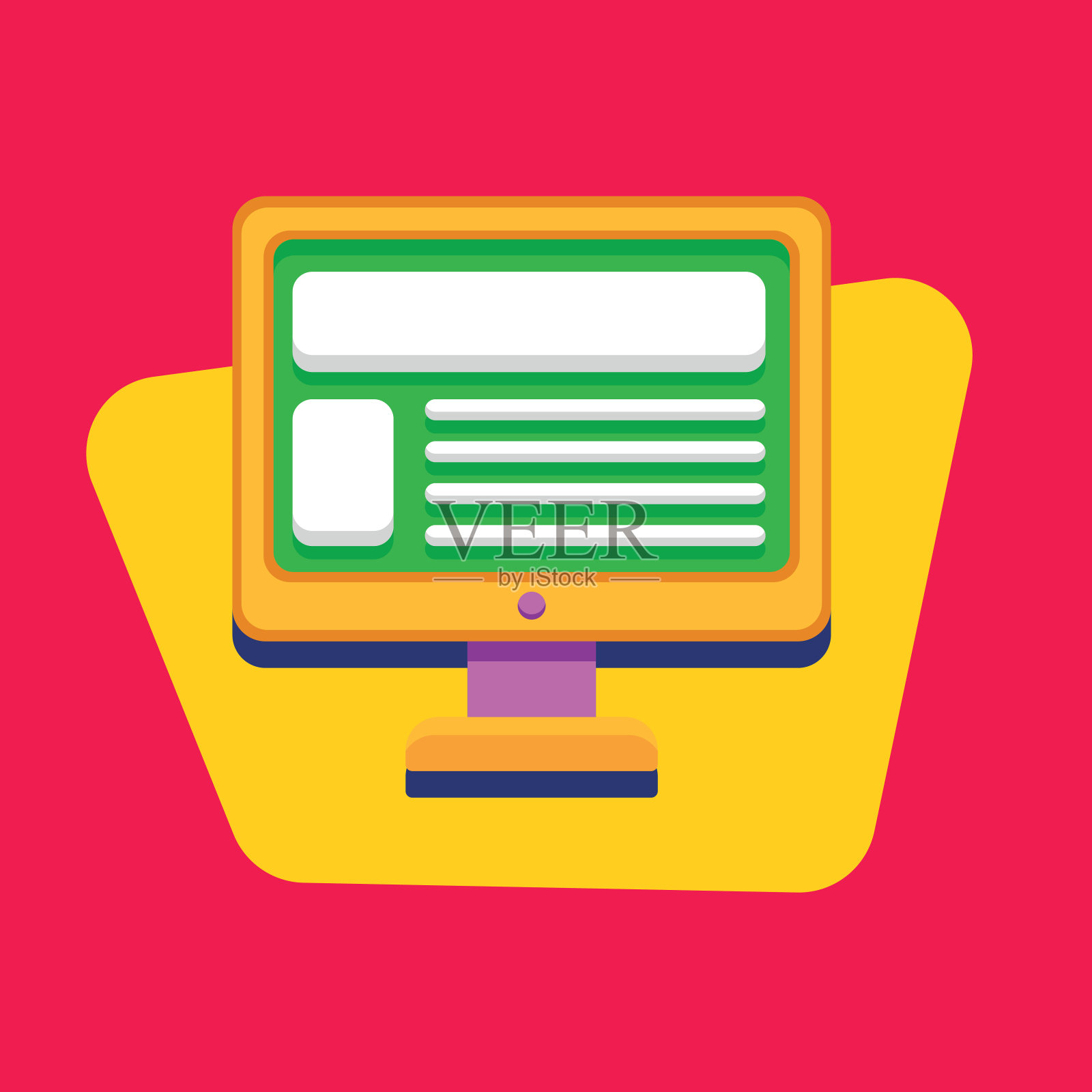 登陆页，服务-说明-说明插画图片素材