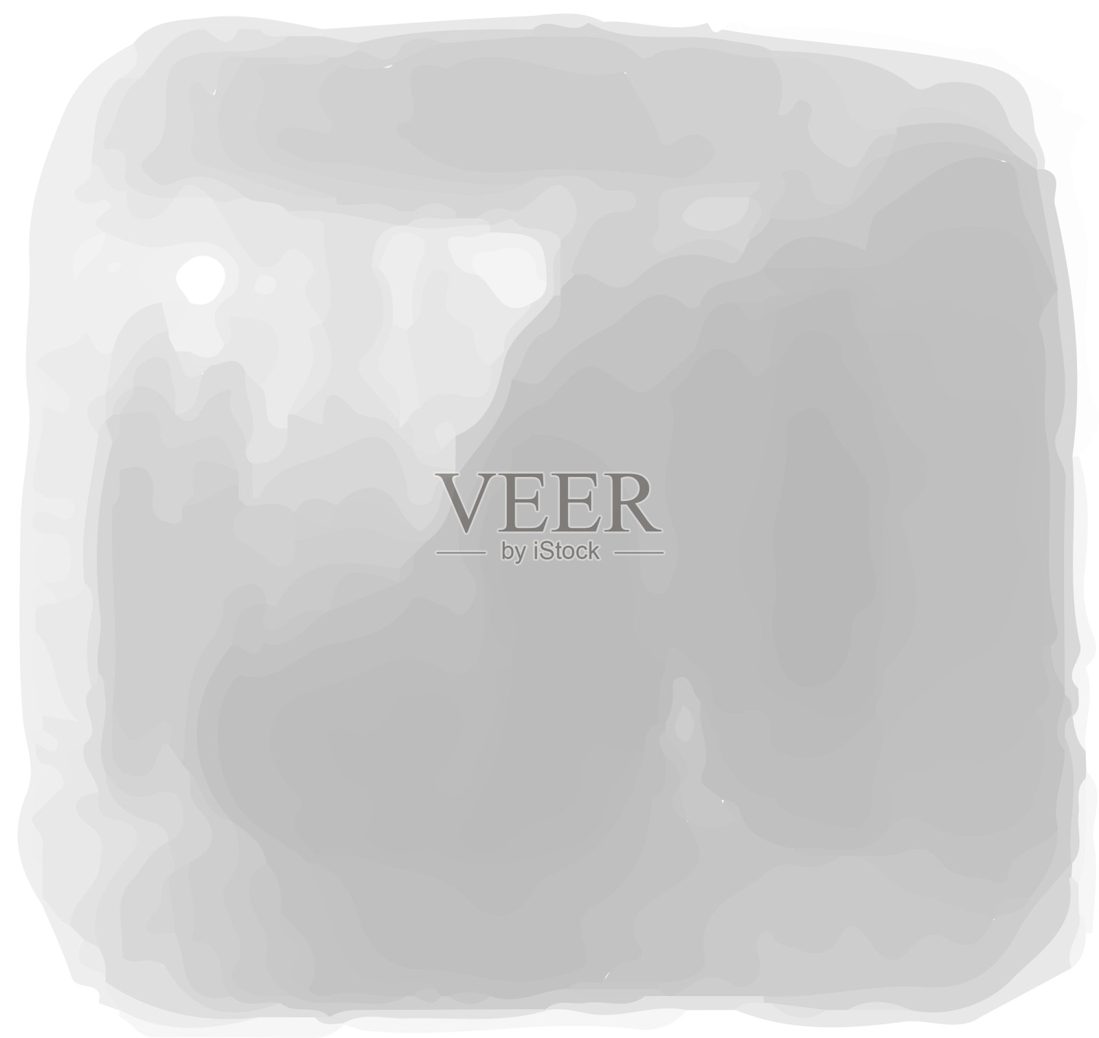 单色广场水彩风格的彩色背景插画图片素材