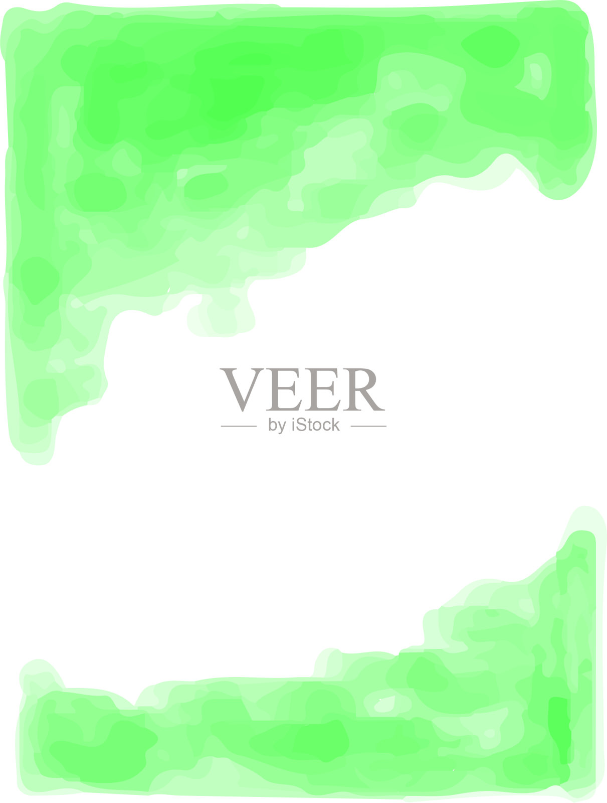 竖向抽象水彩风格流行色彩丰富的背景插画图片素材