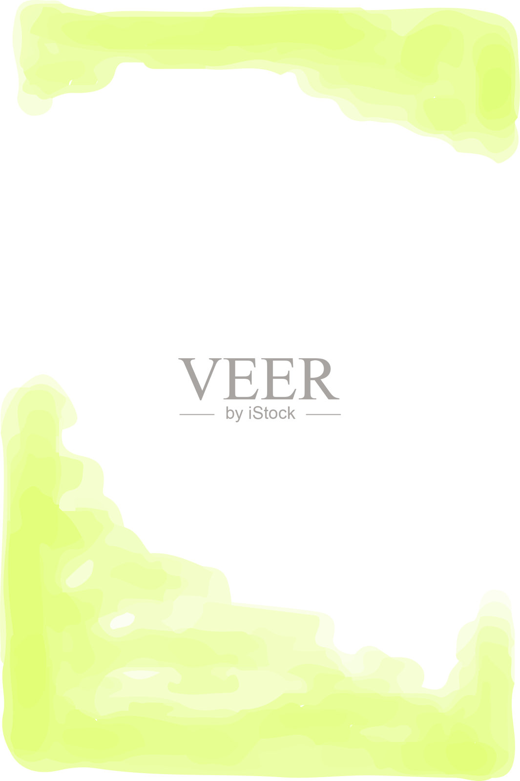 竖向抽象水彩风格流行色彩丰富的背景插画图片素材