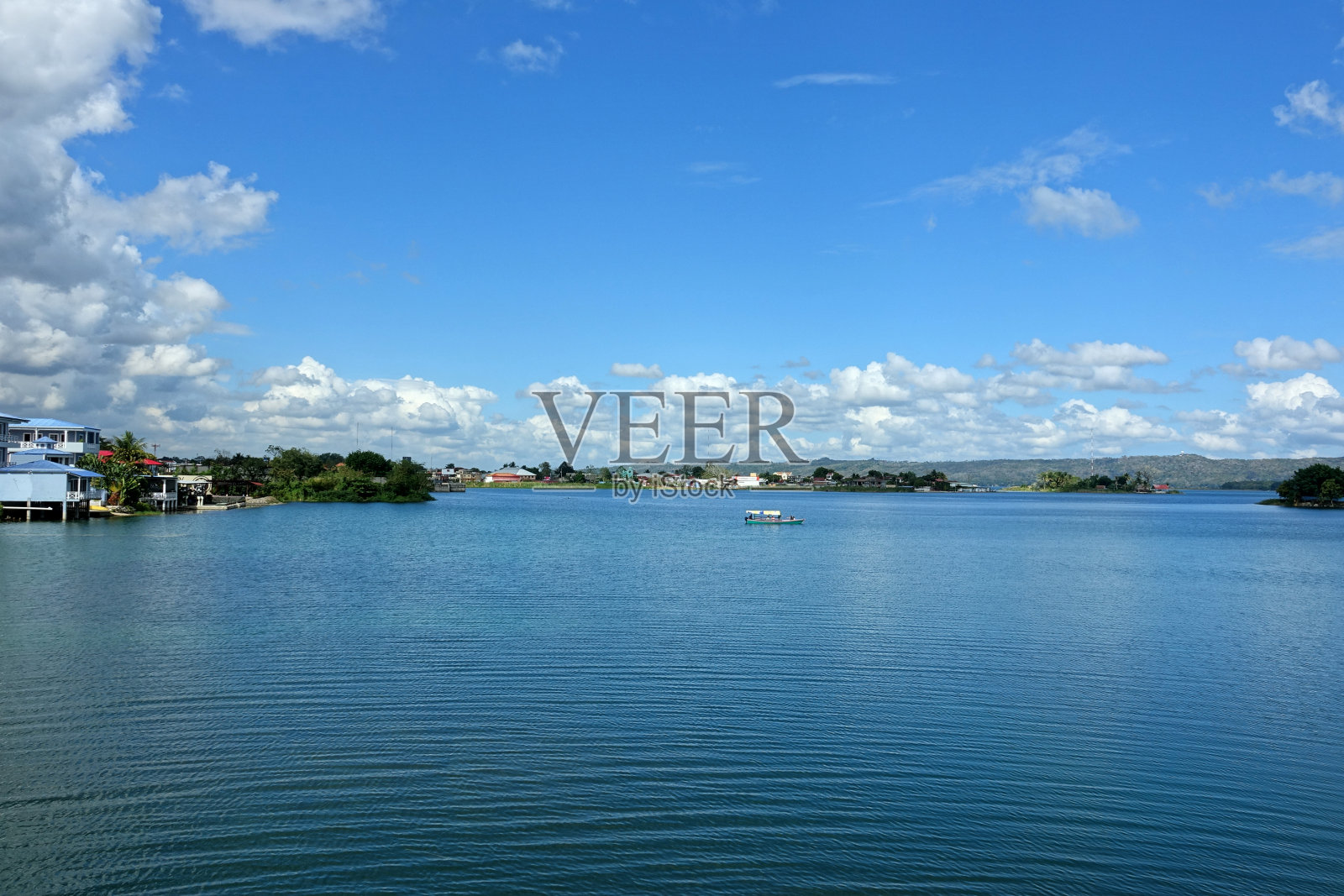 危地马拉弗洛雷斯城市照片摄影图片