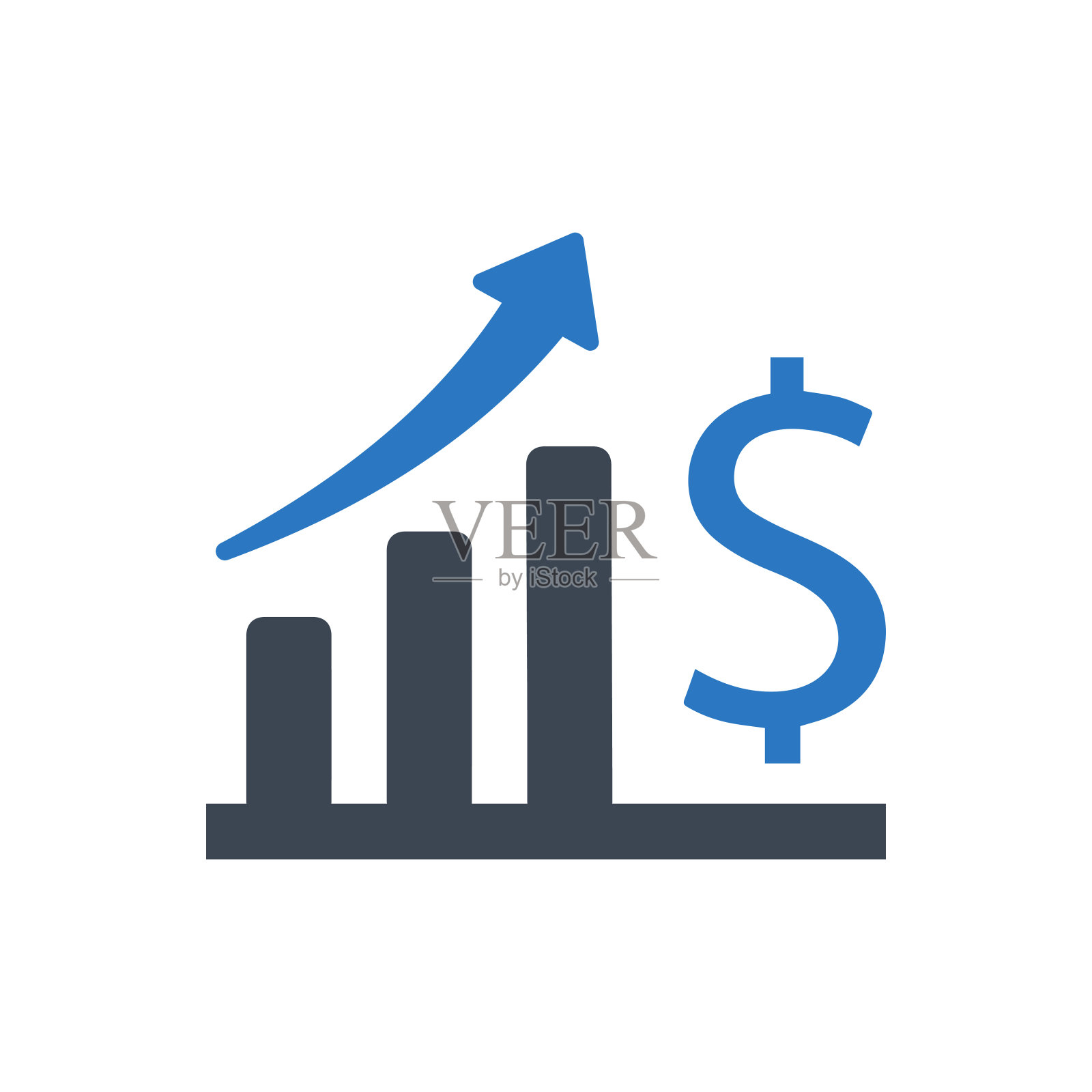 金融进步图标图标素材
