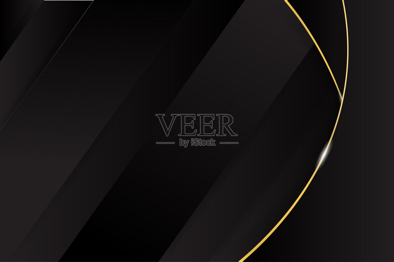 黑色背景重叠层尺寸与线条设计为现代背景或网站插画图片素材