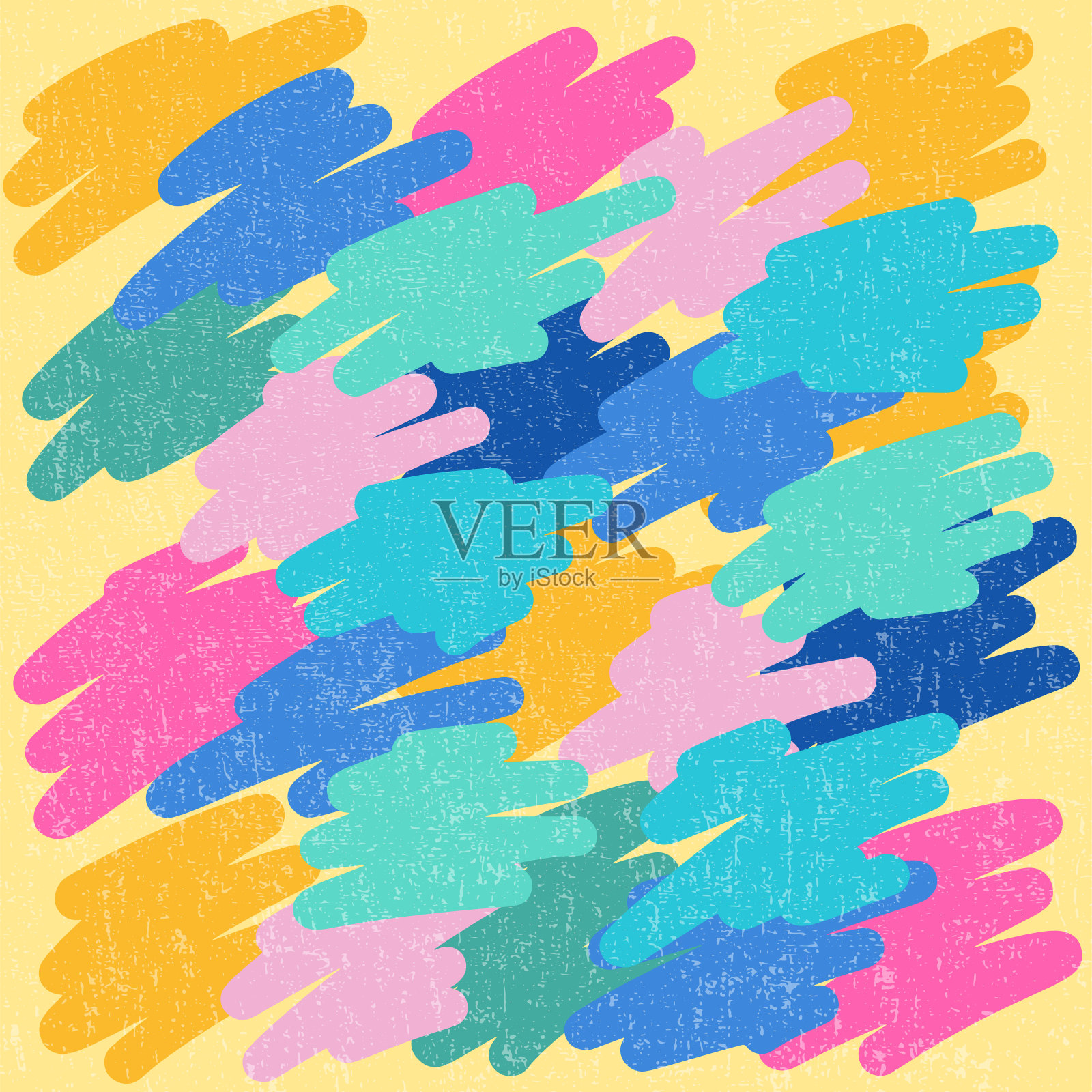 带有抽象形状的背景插画图片素材