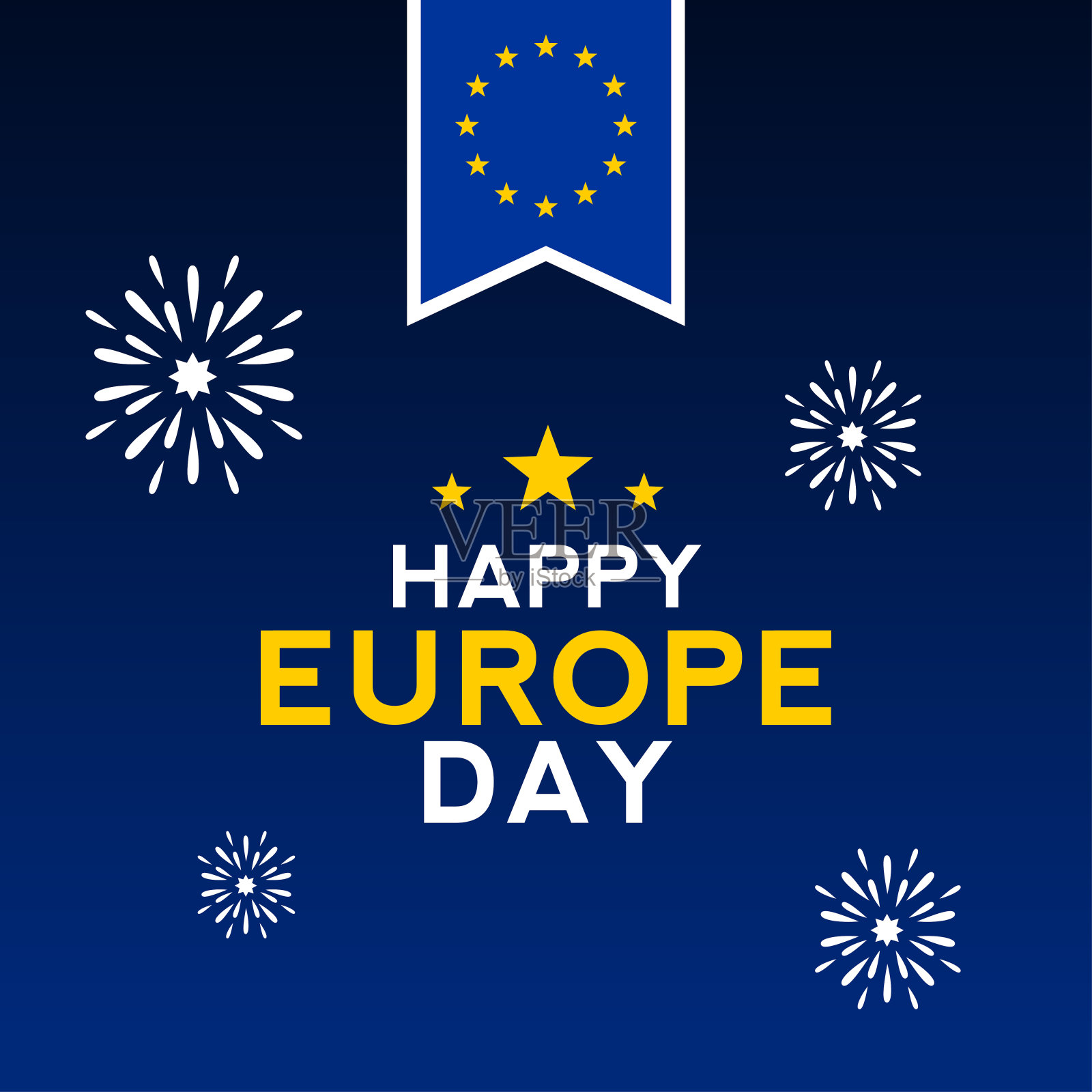 欧洲日矢量设计庆祝模板设计模板素材