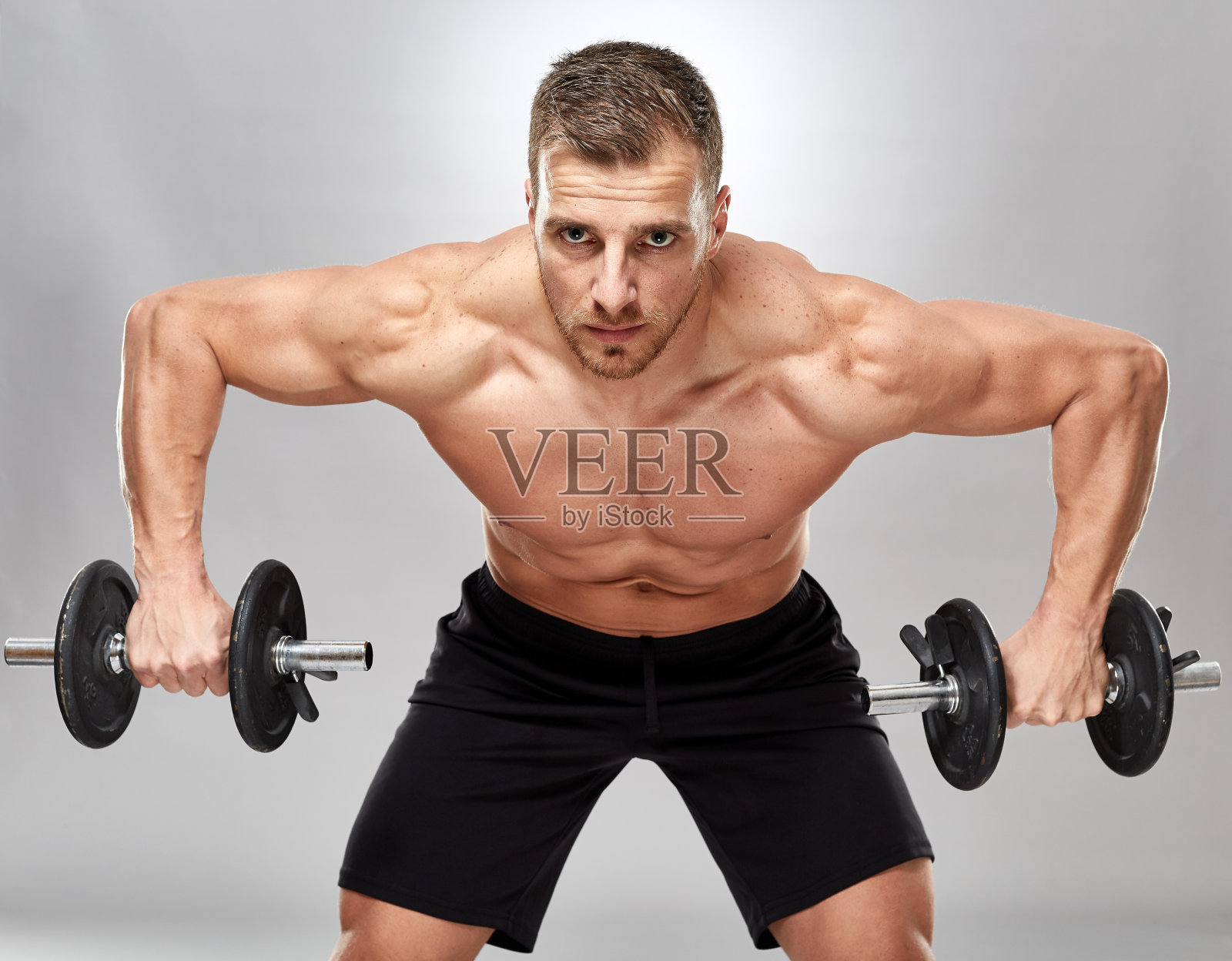 健身运动模型照片摄影图片