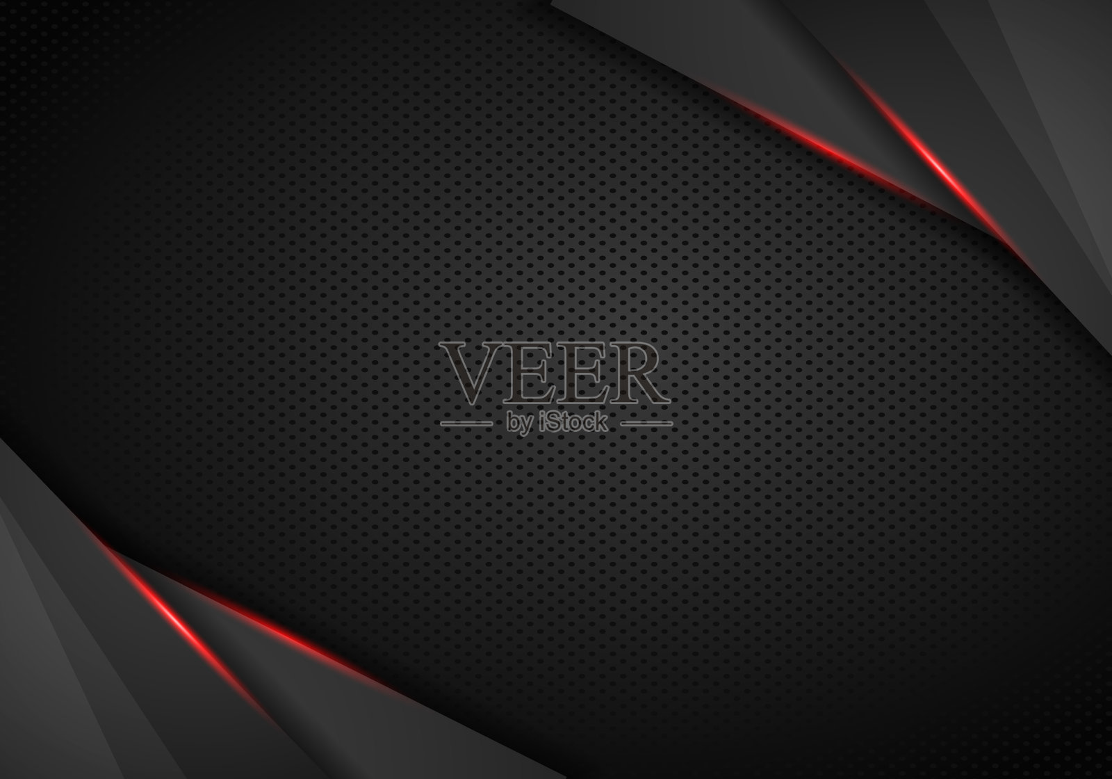 抽象金属黑色红色框架运动设计理念创新背景。插画图片素材