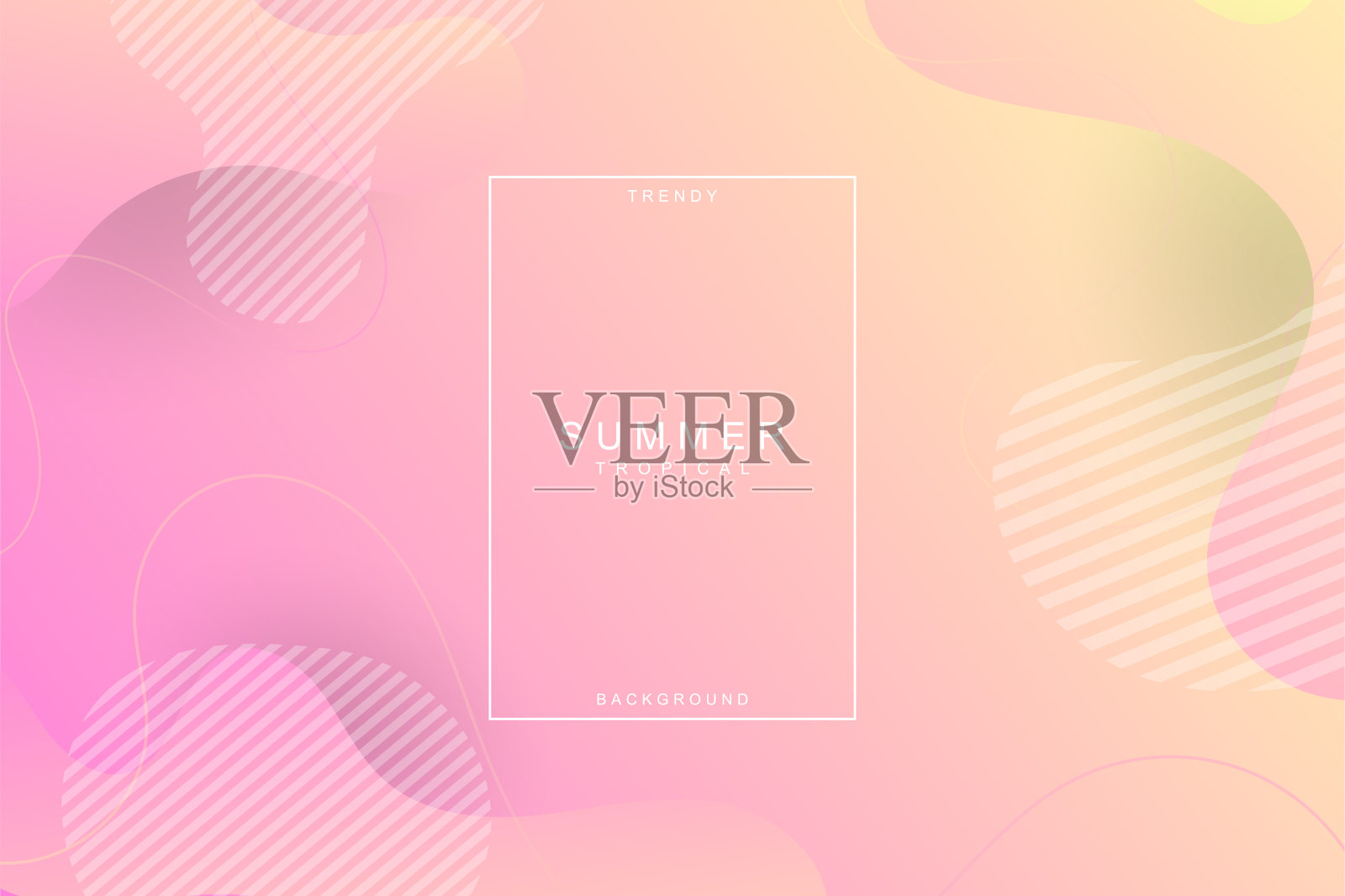 摘要流体组成背景趋势着陆页面插画图片素材