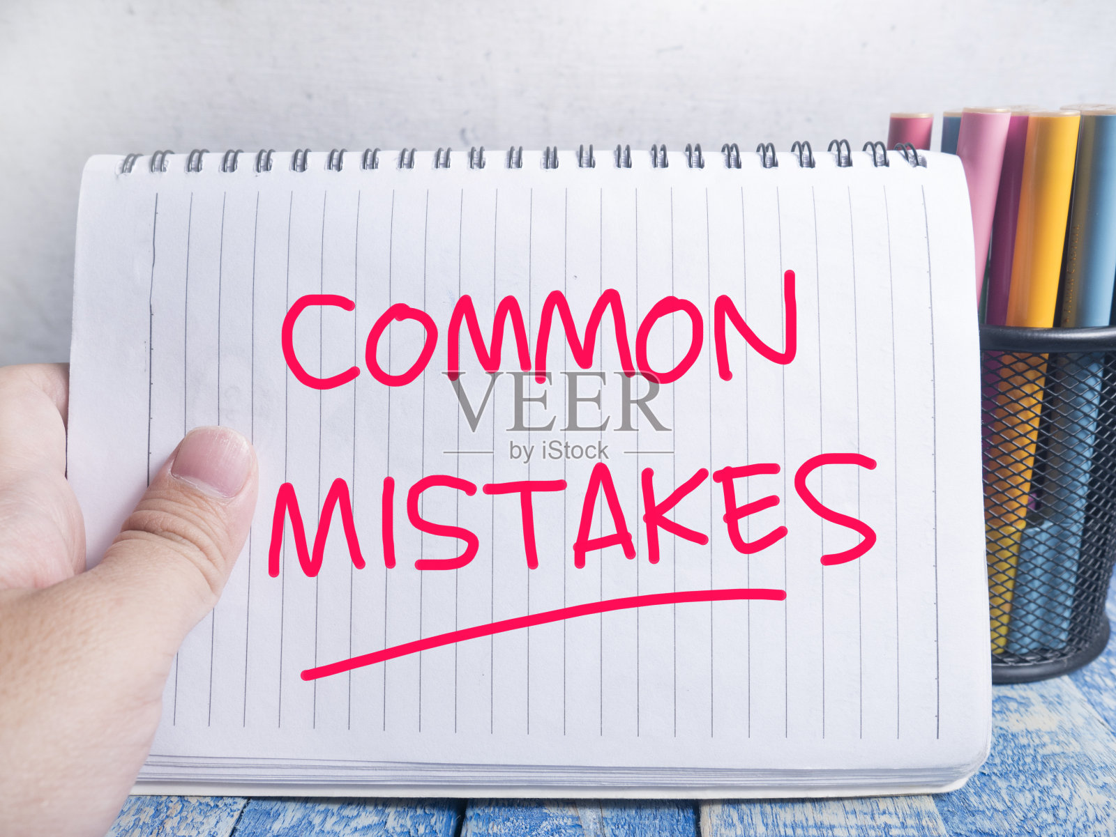 常见错误，励志词和引用概念照片摄影图片