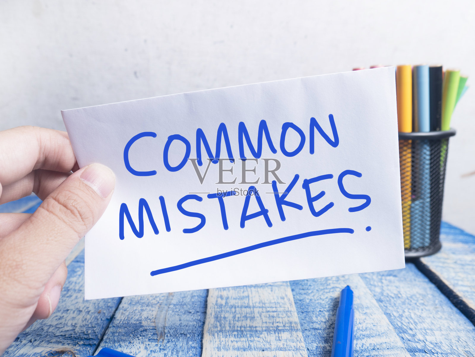 常见错误，励志词和引用概念照片摄影图片