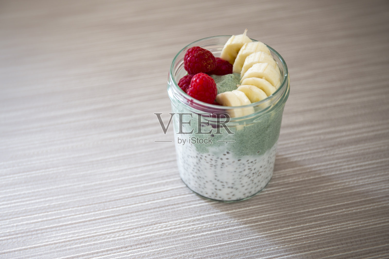 抹茶布丁照片摄影图片