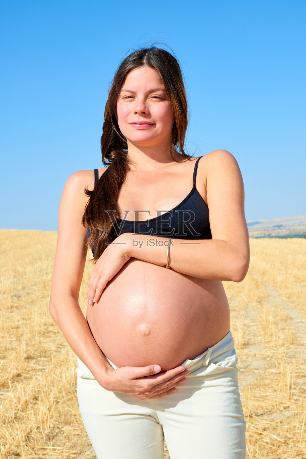 美丽的孕妇照片摄影图片