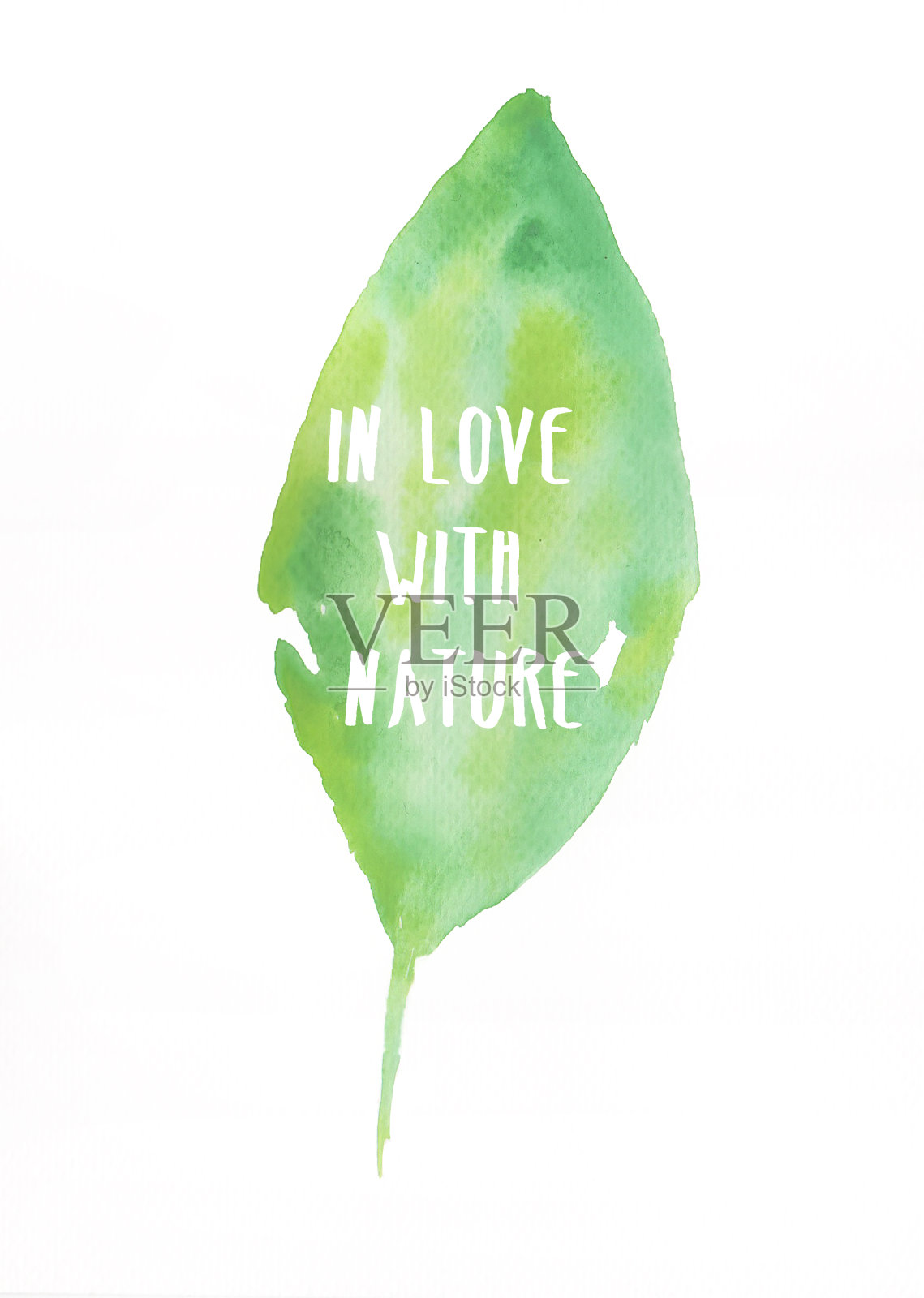 关于环境的水彩插图插画图片素材