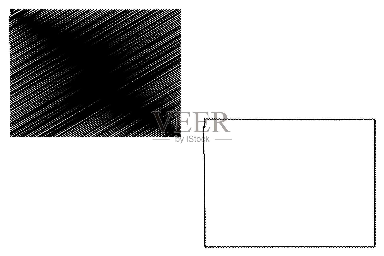 Modoc县，加州地图矢量插画图片素材