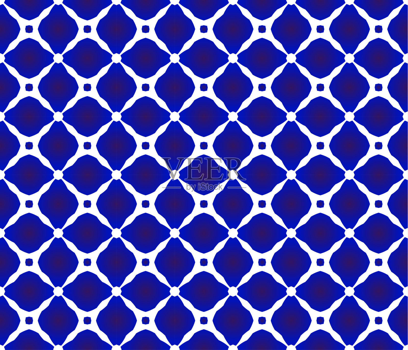 瓷花图案插画图片素材