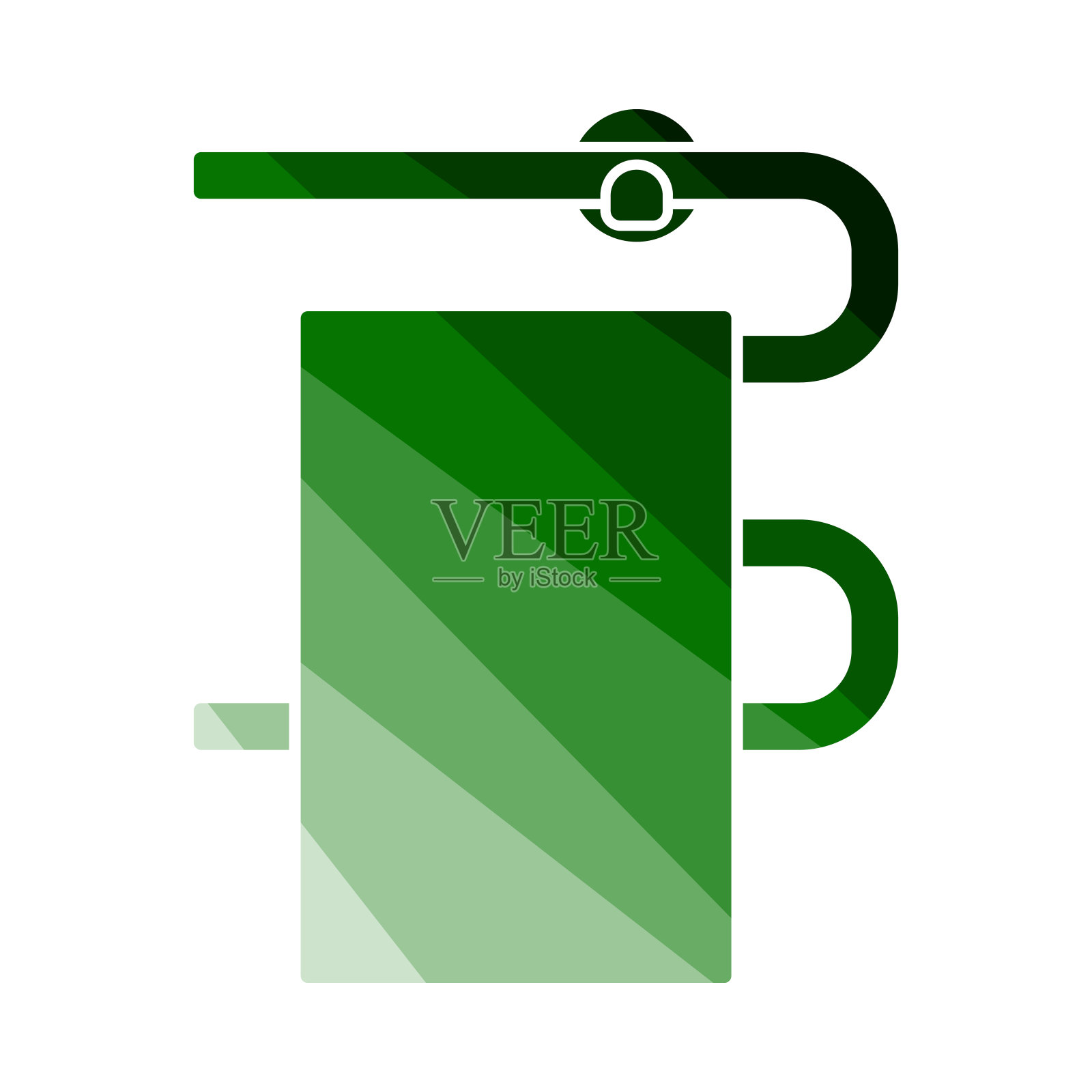 加热毛巾架图标插画图片素材