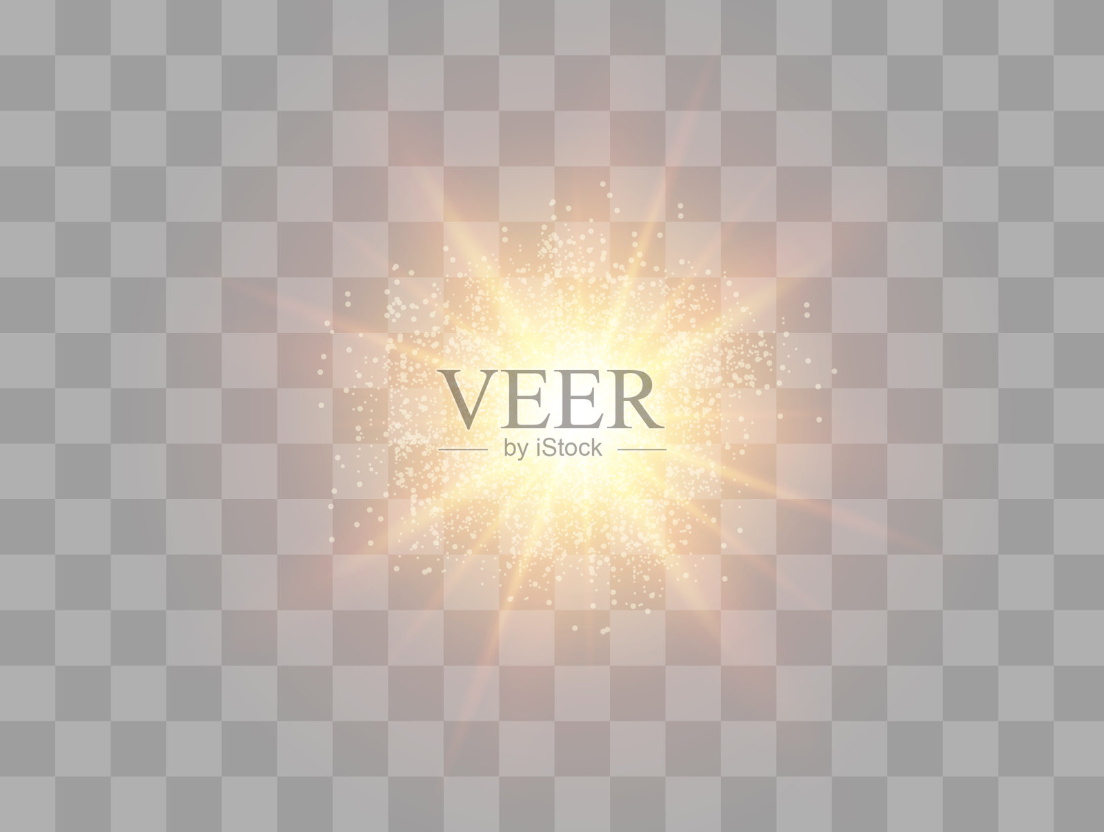 耀斑特效插画图片素材