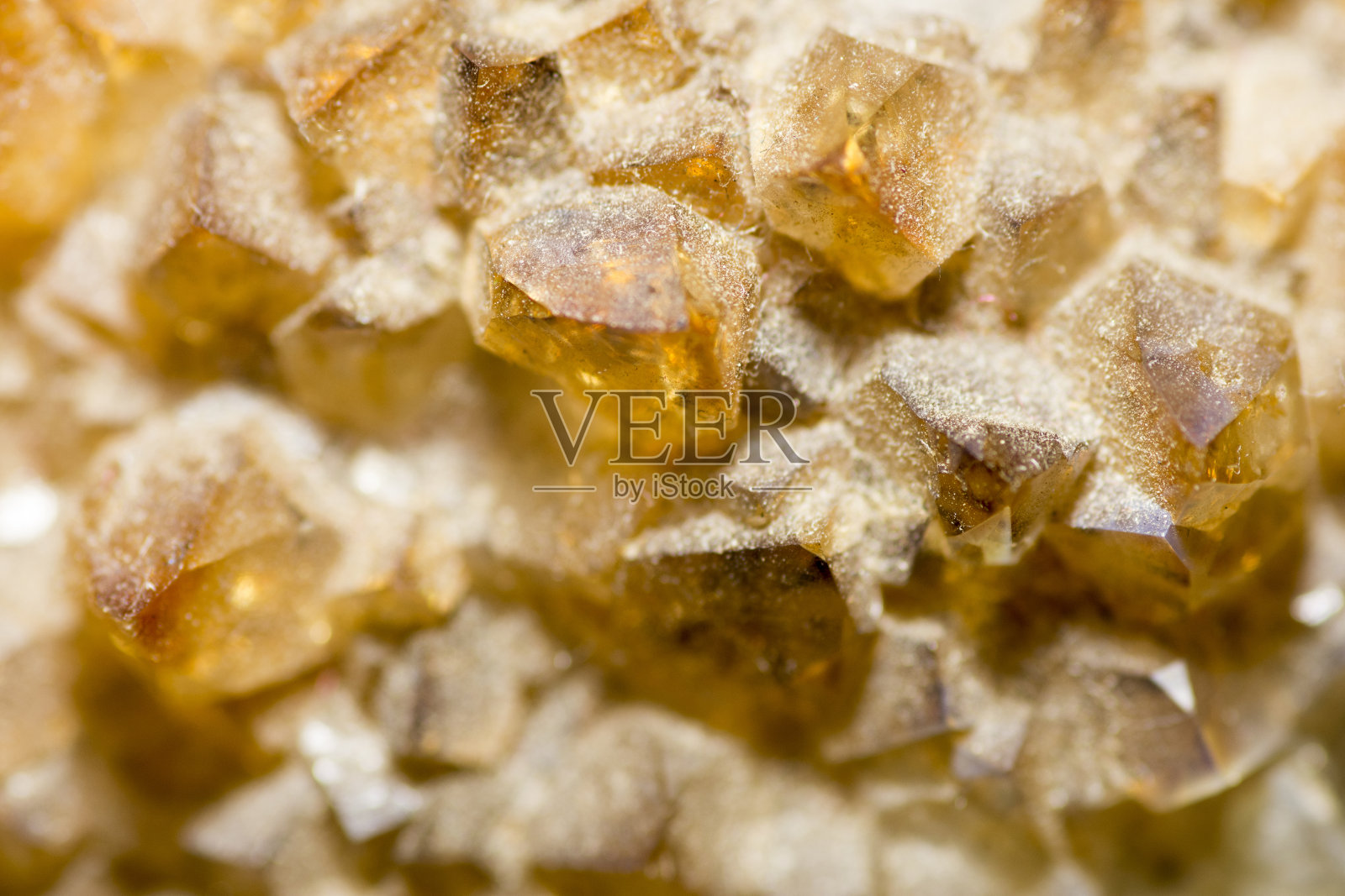 黄色小晶体照片摄影图片