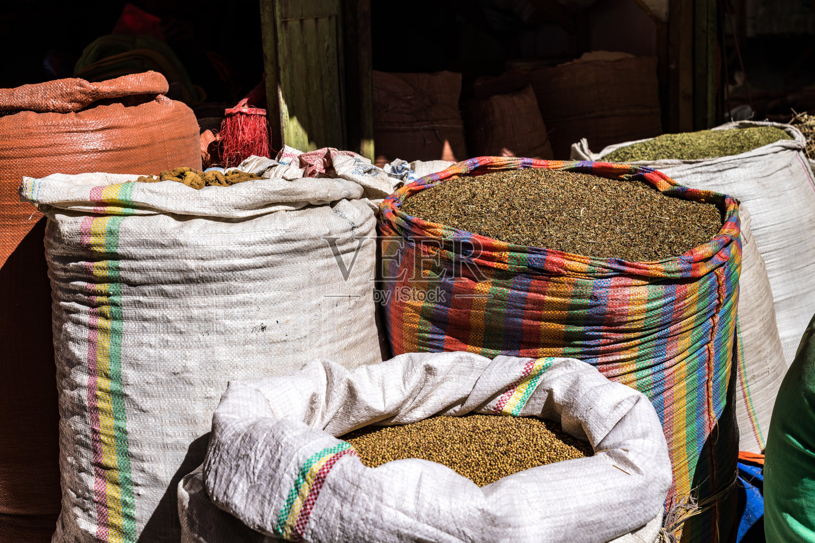 亚的斯亚贝巴，埃塞俄比亚，非洲。照片摄影图片