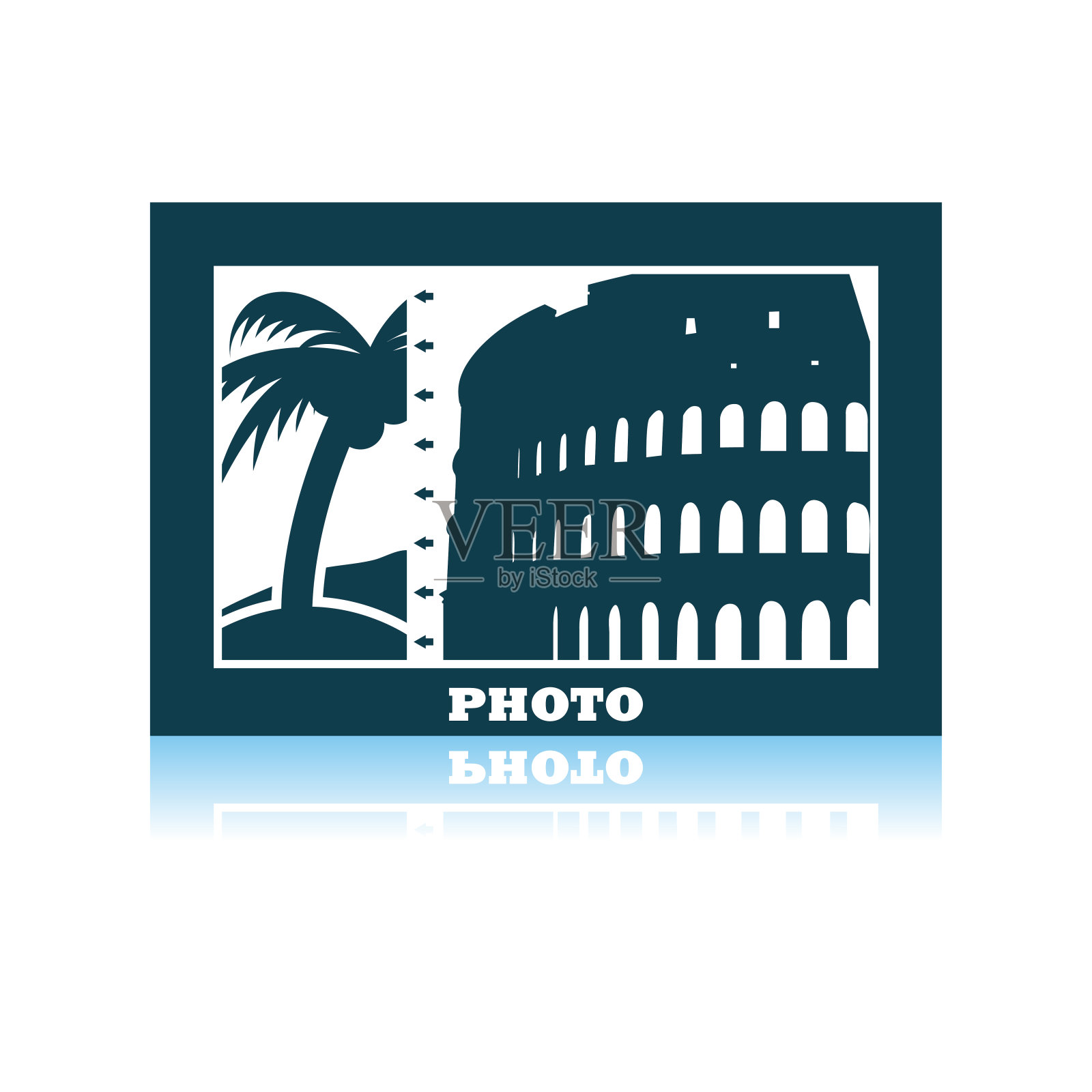 数码相框图标插画图片素材